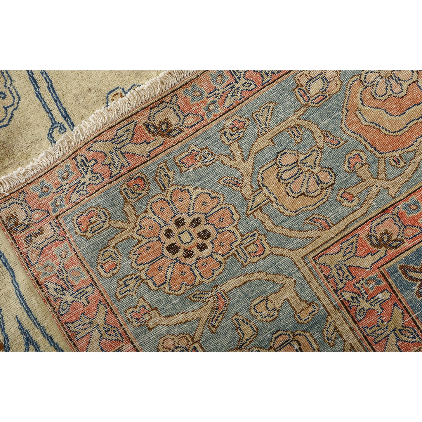 Antique Tabriz 13'8 X 11' 1776
