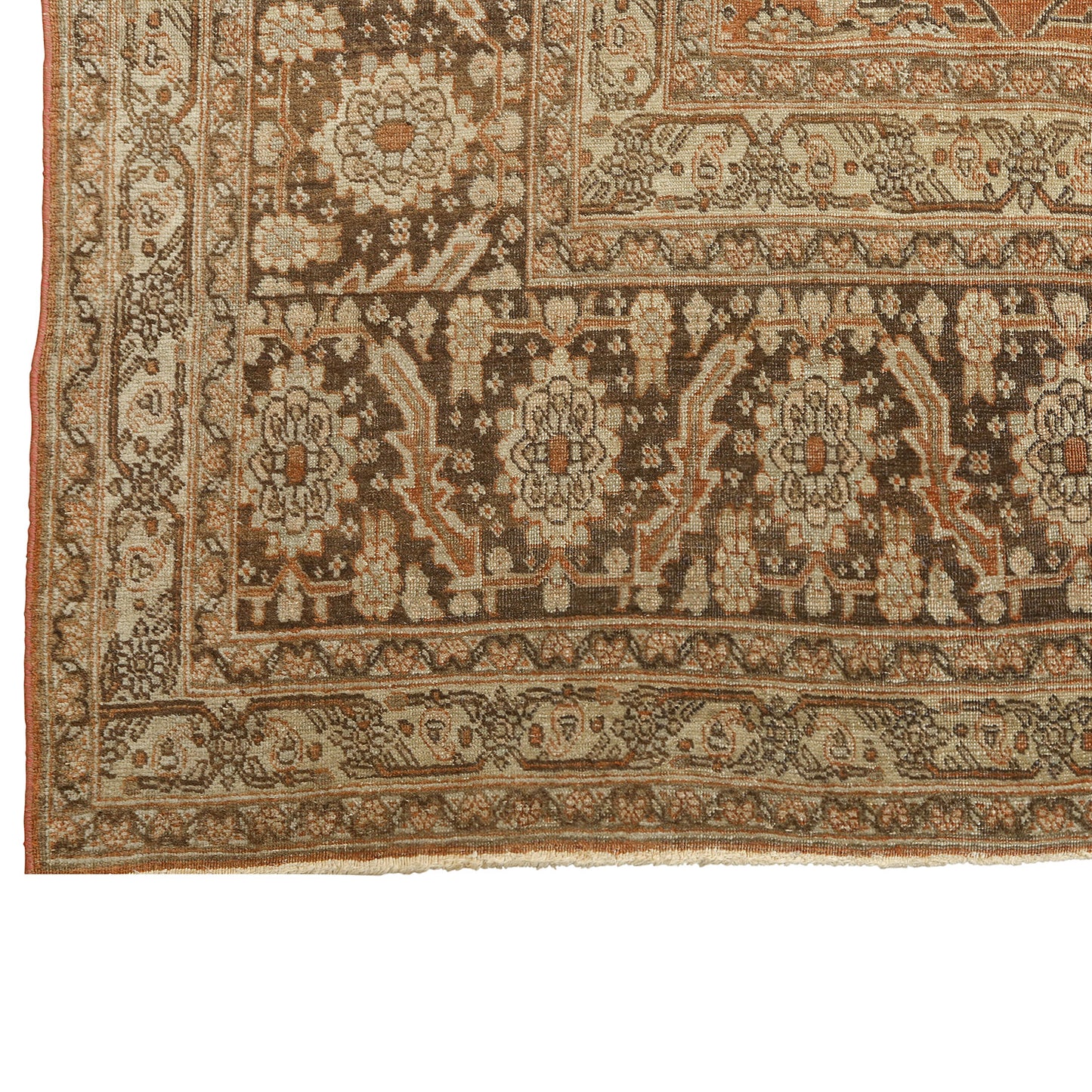 Antique Tabriz 12'10 X 9'6 1638