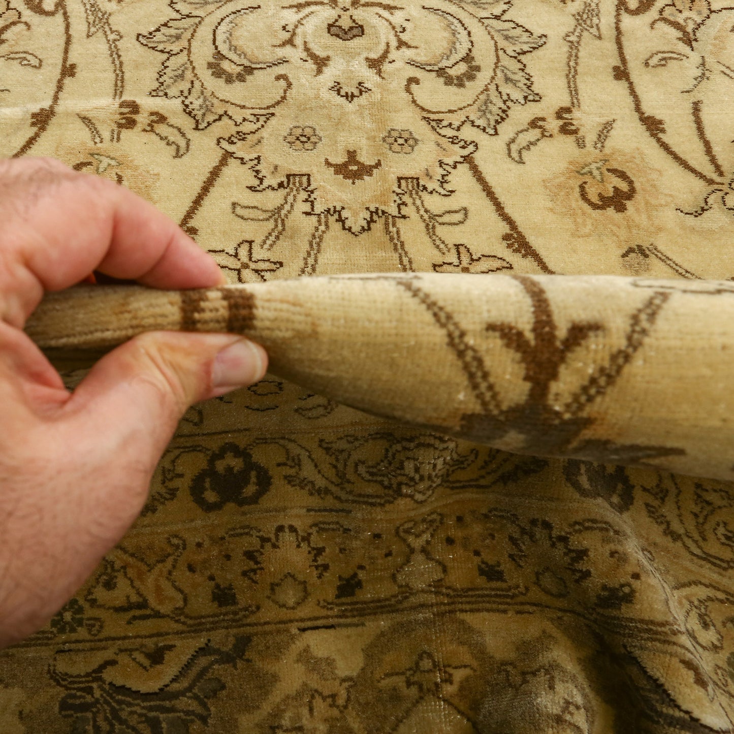 Vintage Tabriz 12'6 X 9'8 3728