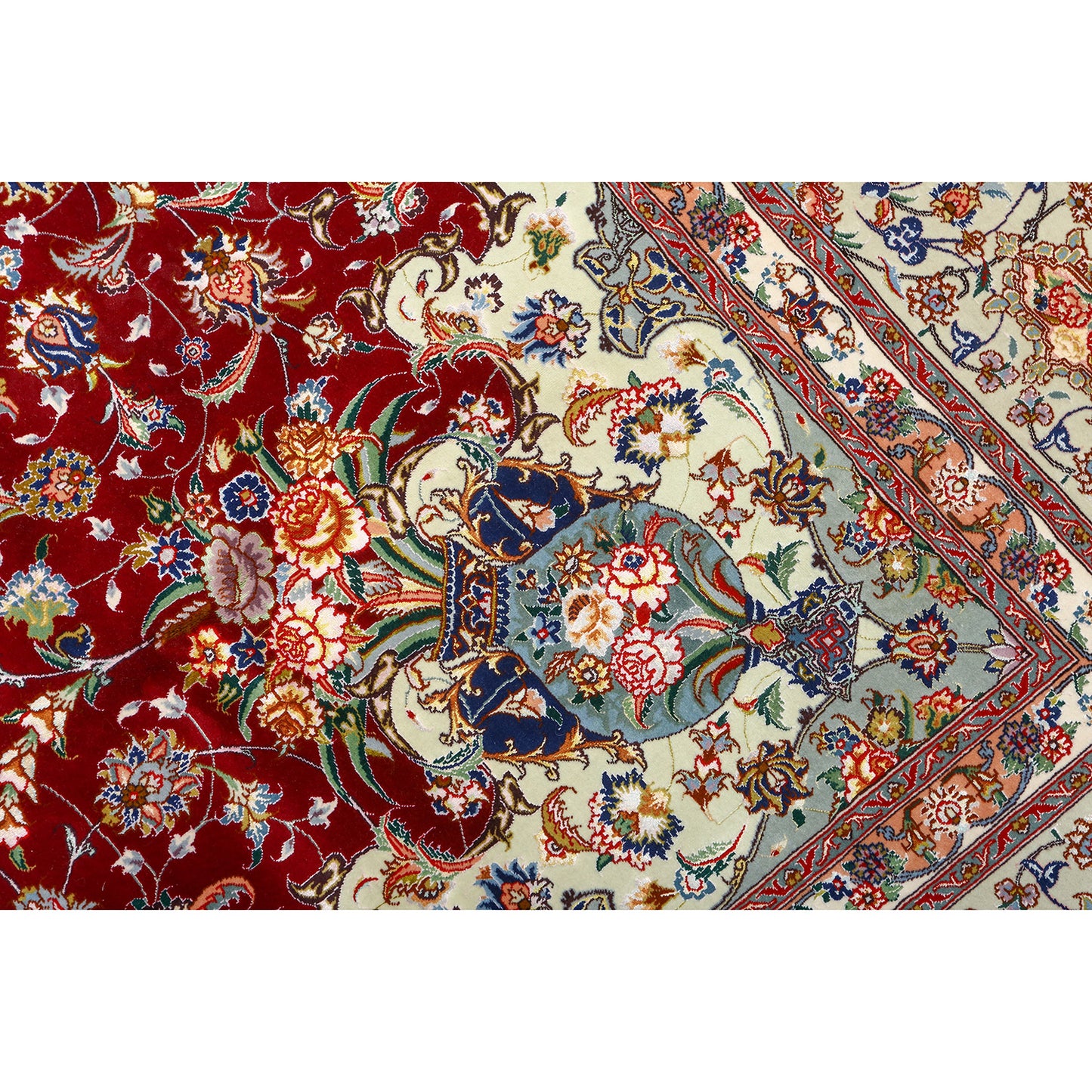 New Tabriz Gharebaghi 12'3 X 8'1 4532