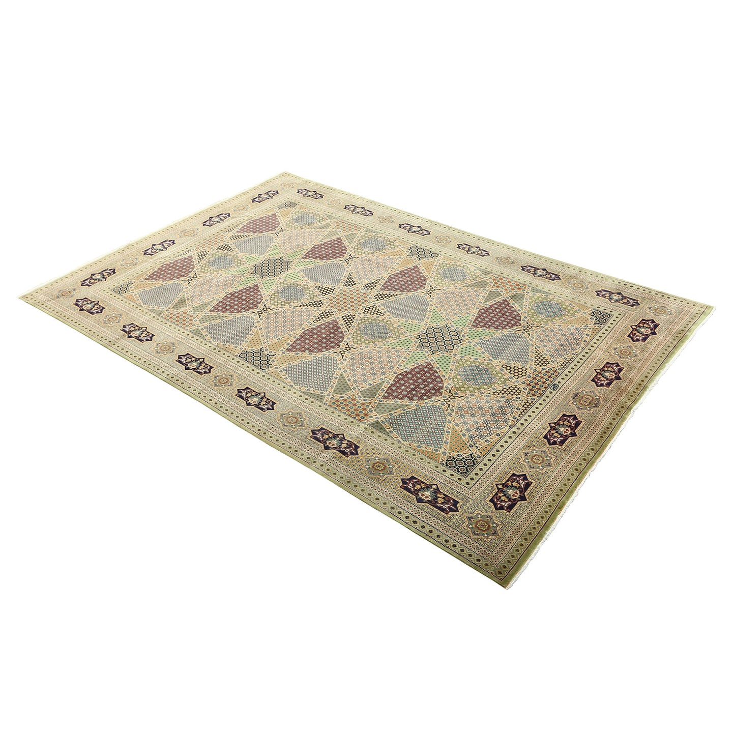 Vintage Tabriz 12'2 X 8'3 6112