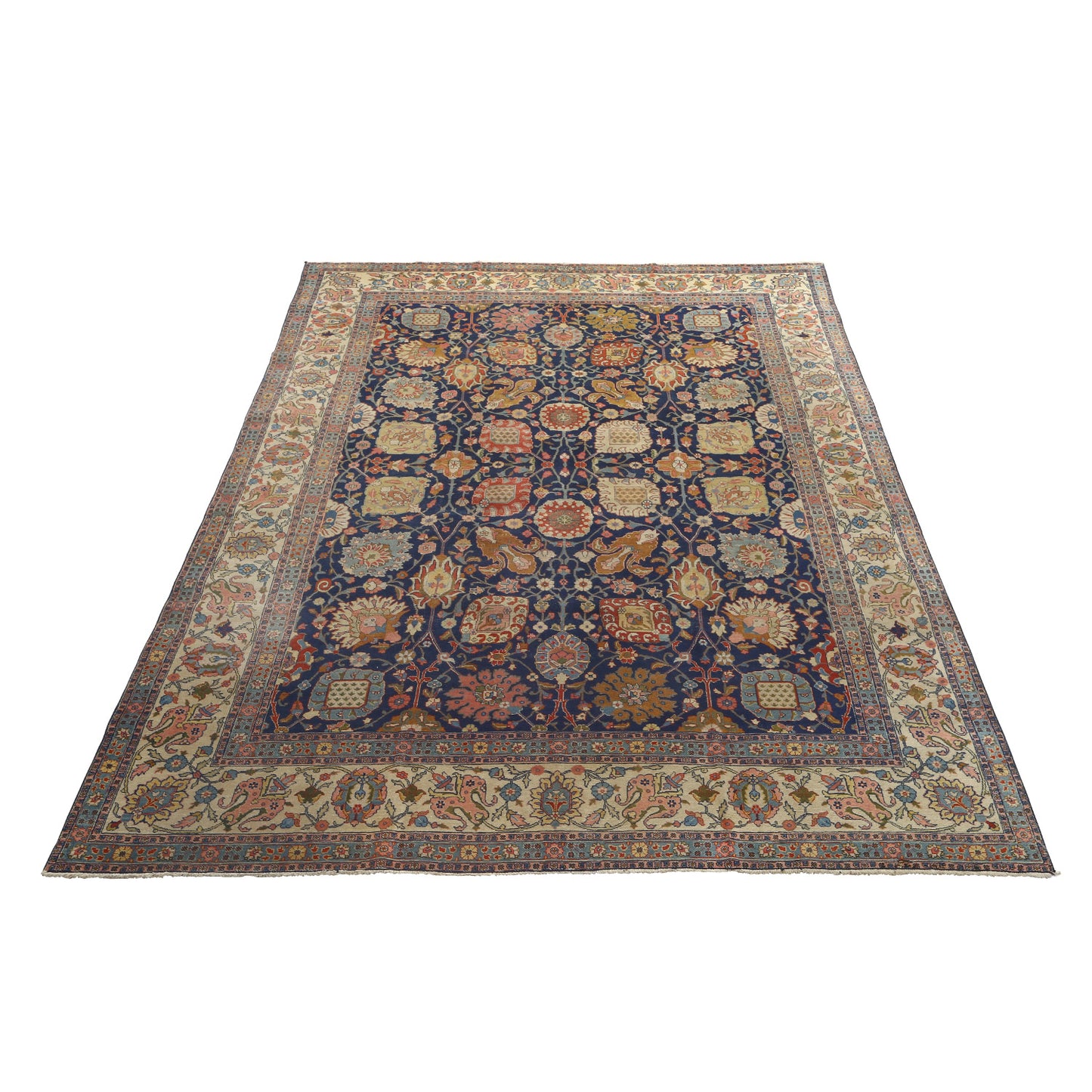 Antique Tabriz Javan Amirkhiz 12'2 X 8'11 1538