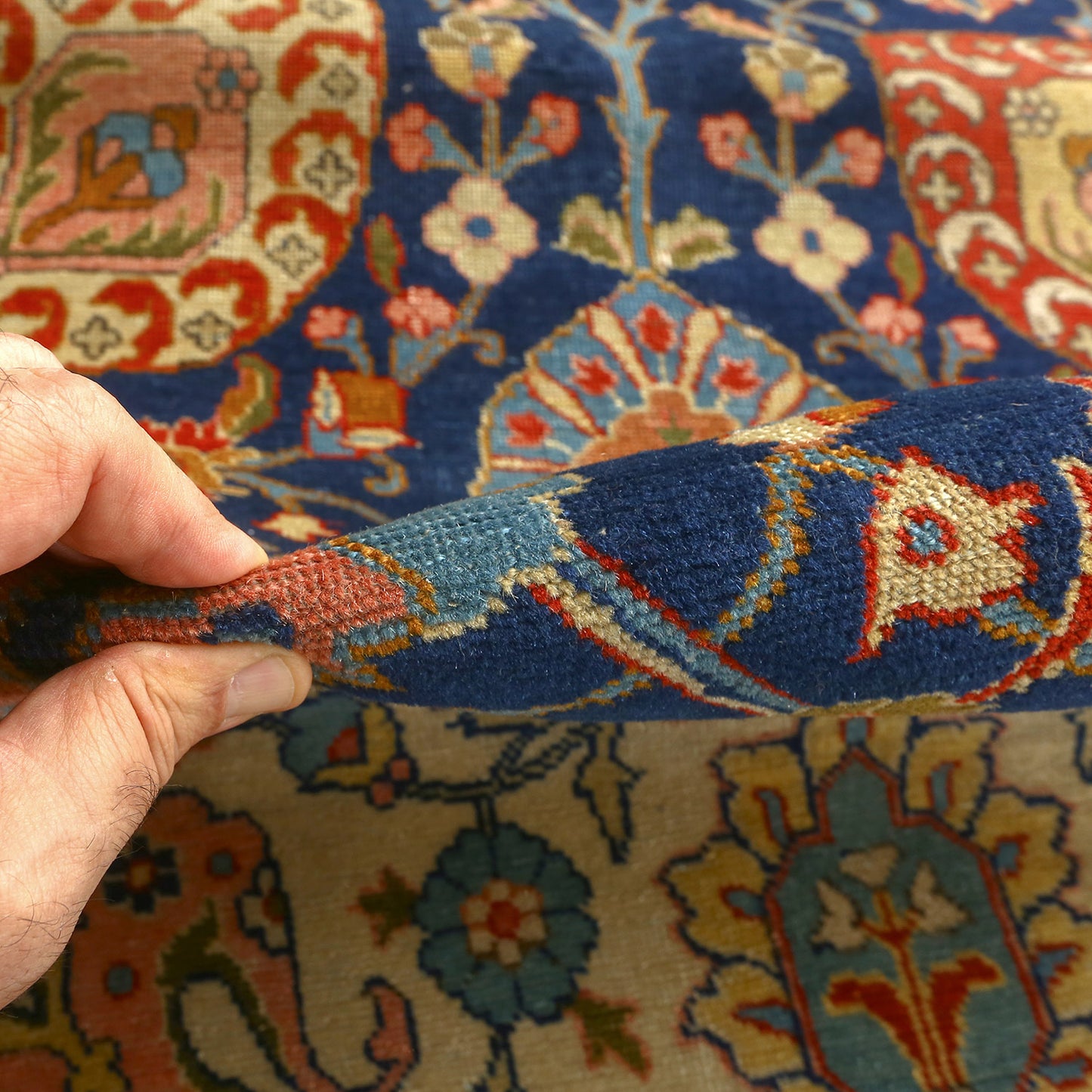 Antique Tabriz Javan Amirkhiz 12'2 X 8'11 1538