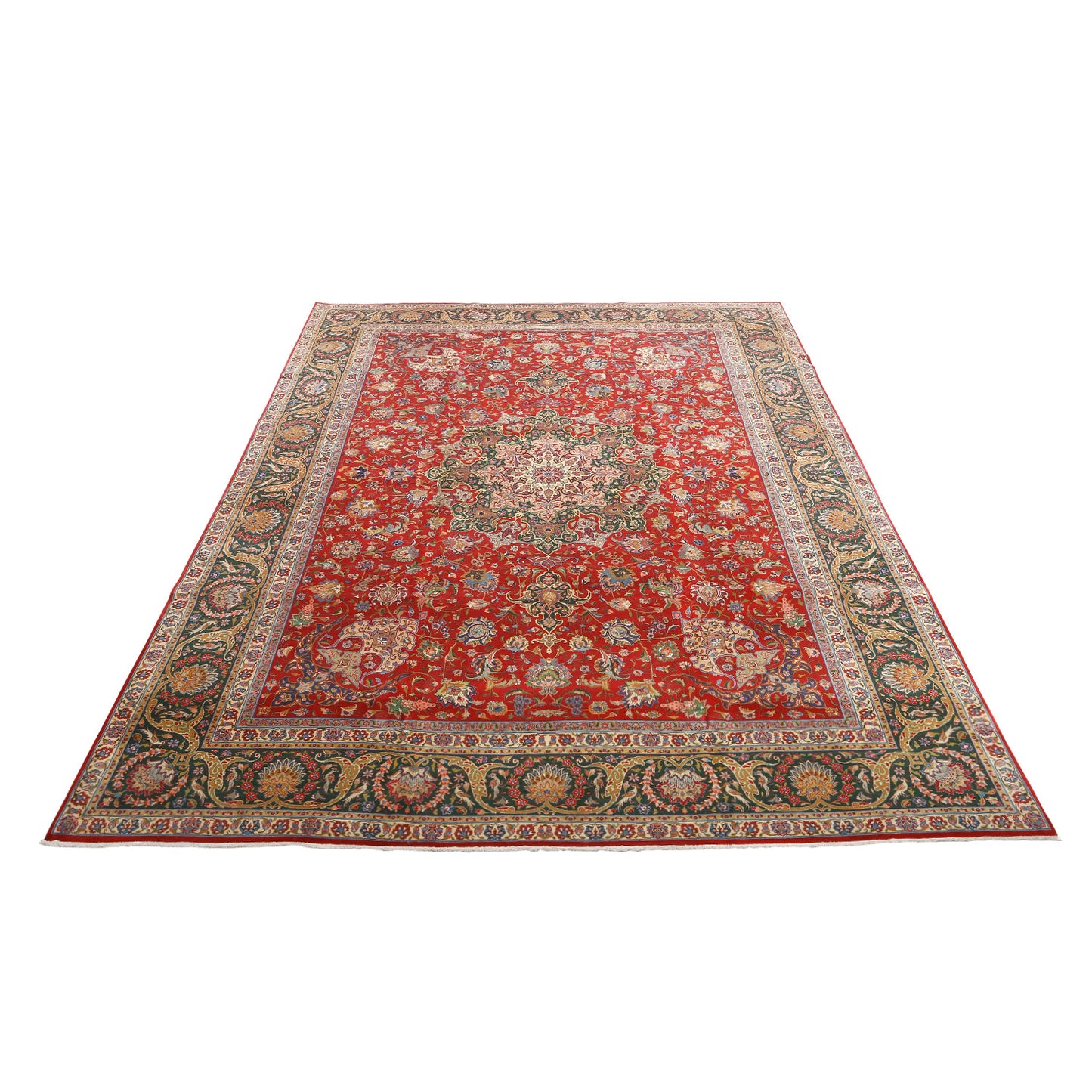 Vintage Tabriz 13'1 X 10' 5285