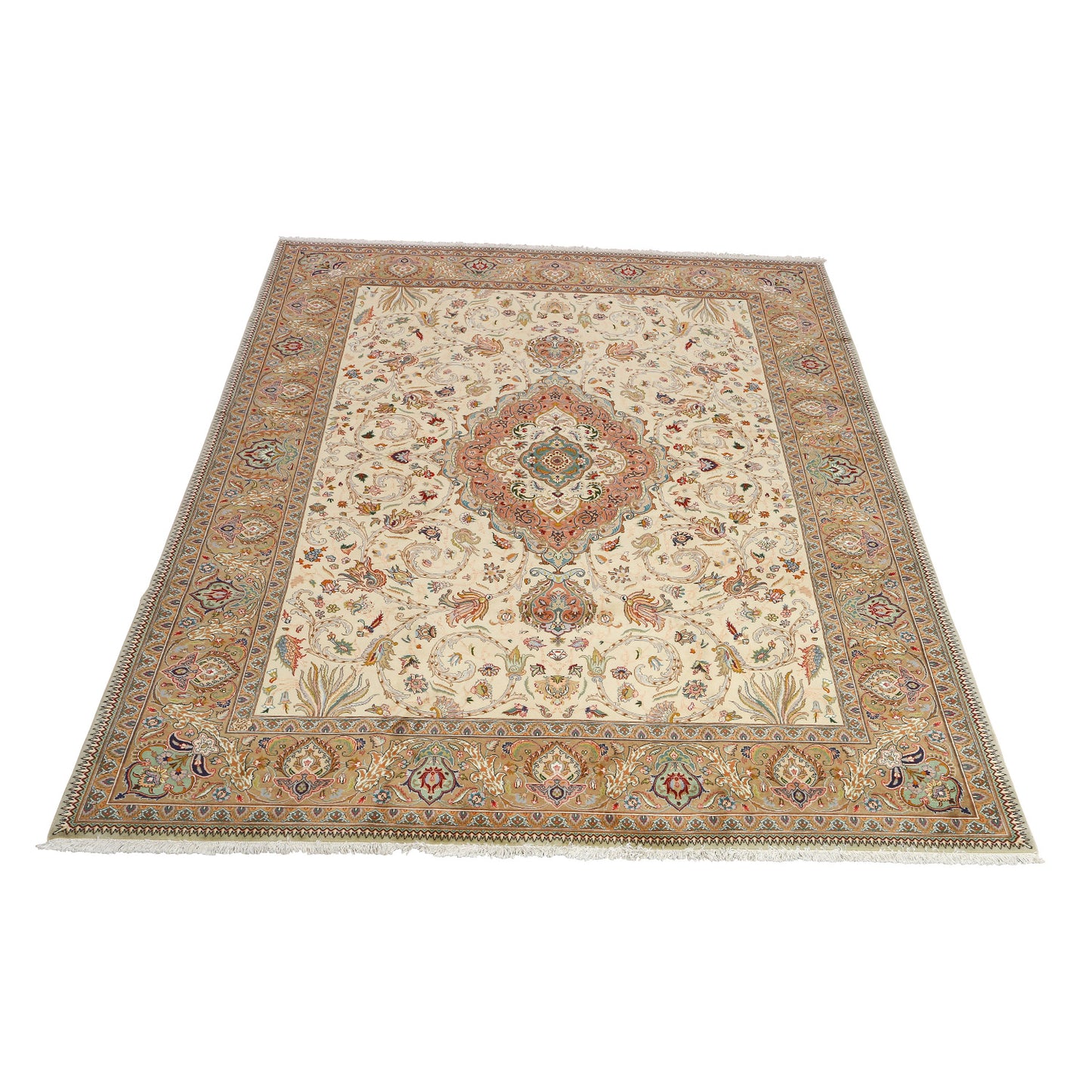 Vintage Tabriz Javan Amirkhiz 11'3 X 8'5 5570