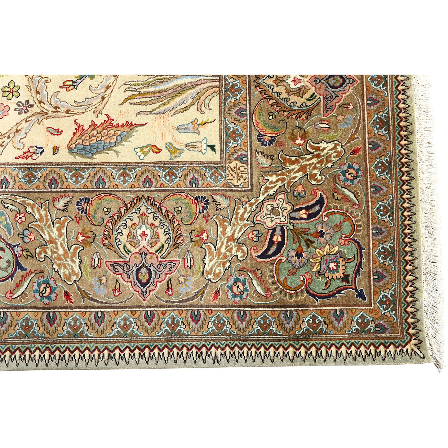 Vintage Tabriz Javan Amirkhiz 11'3 X 8'5 5570