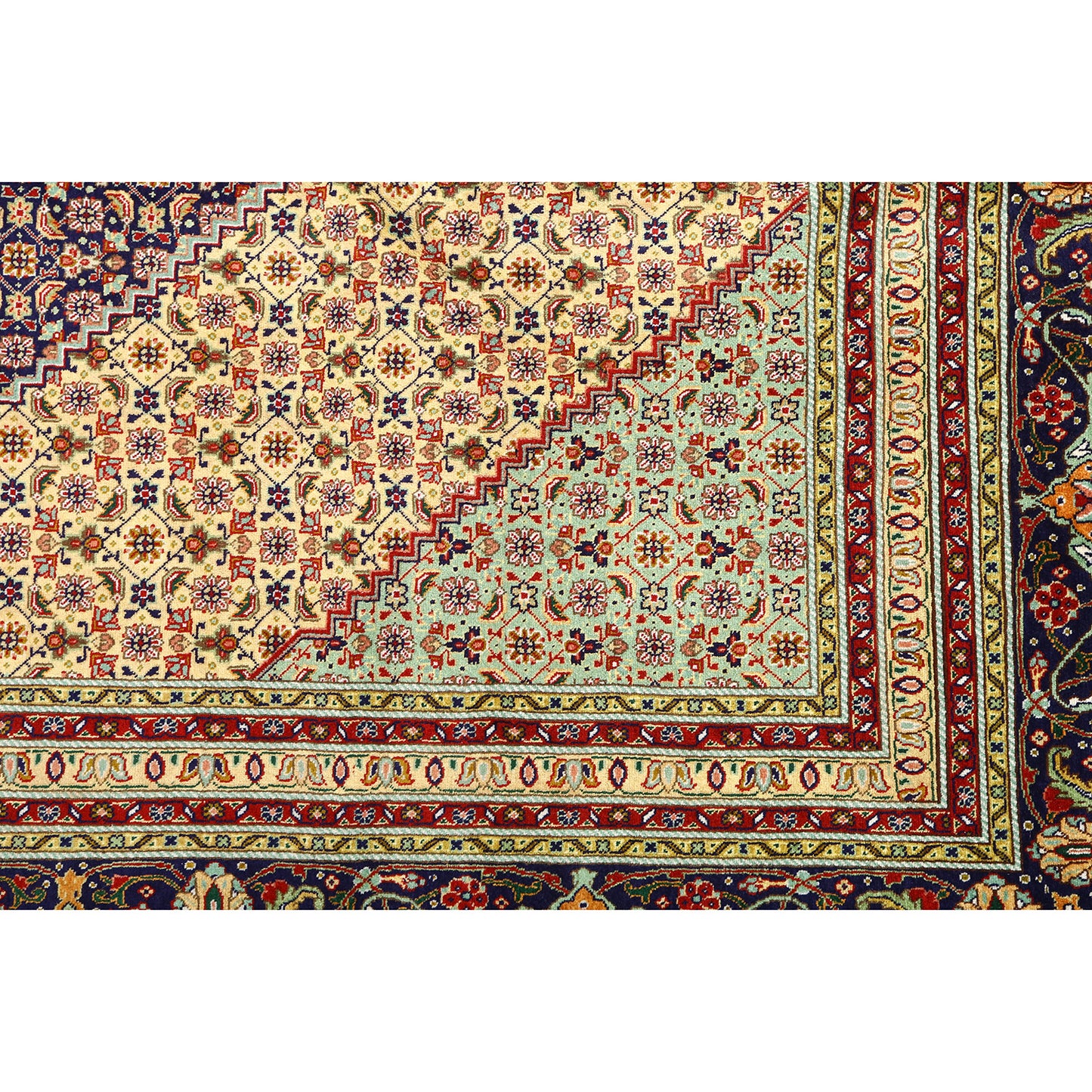 Vintage Tabriz Gharebaghi 11'5 X 8'9 5575