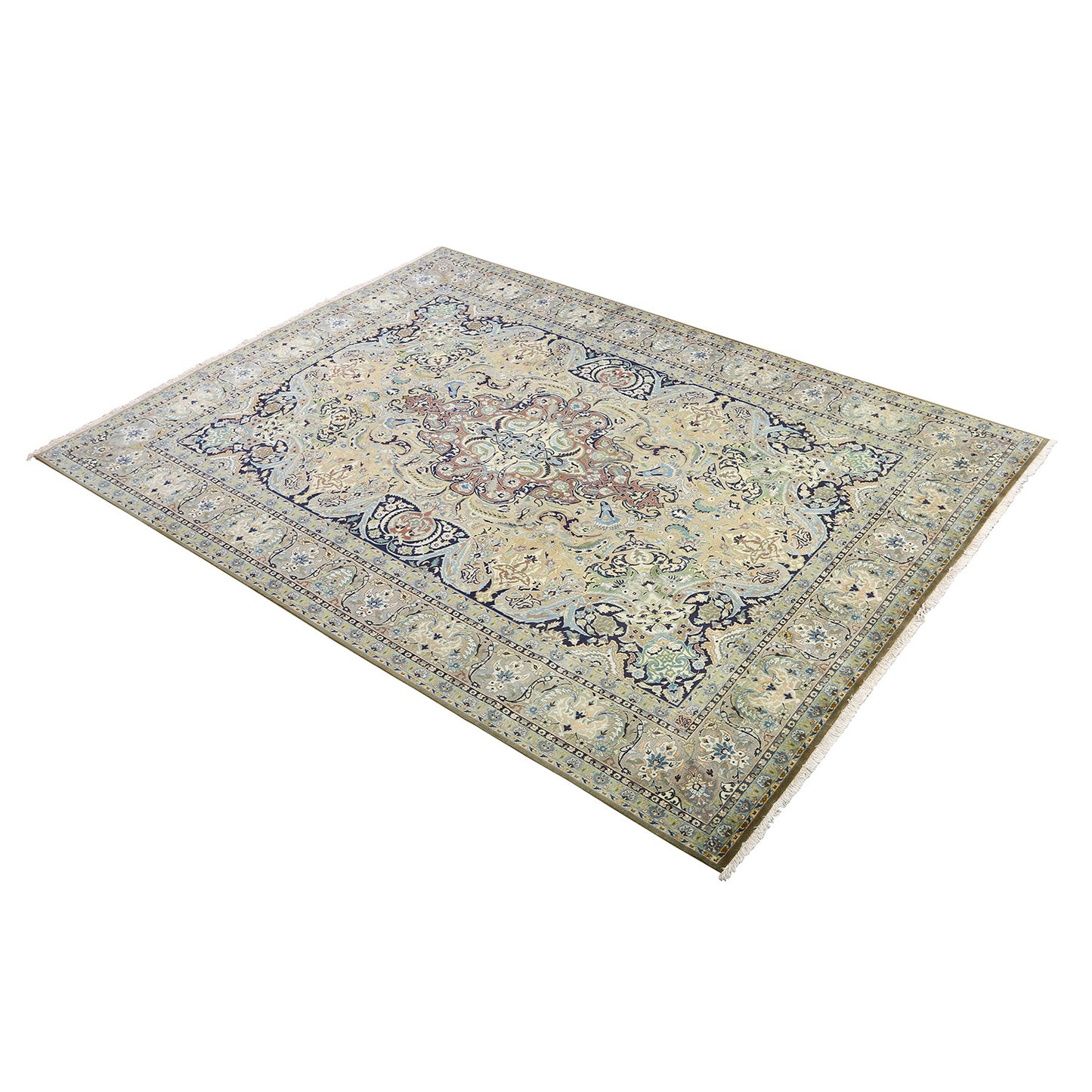 Vintage Tabriz Javan Amirkhiz 11'2 X 8'5 5558