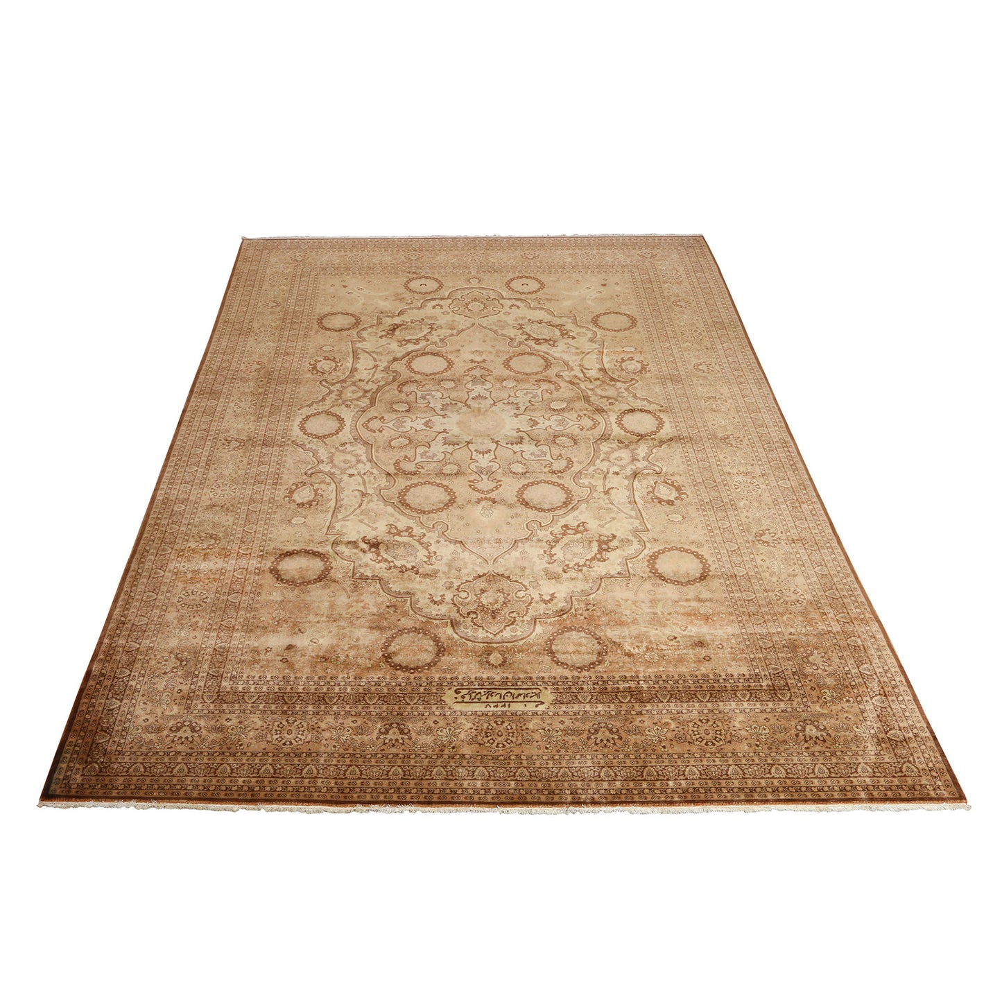 Vintage Tabriz Milani 11'4 X 8'4 4894