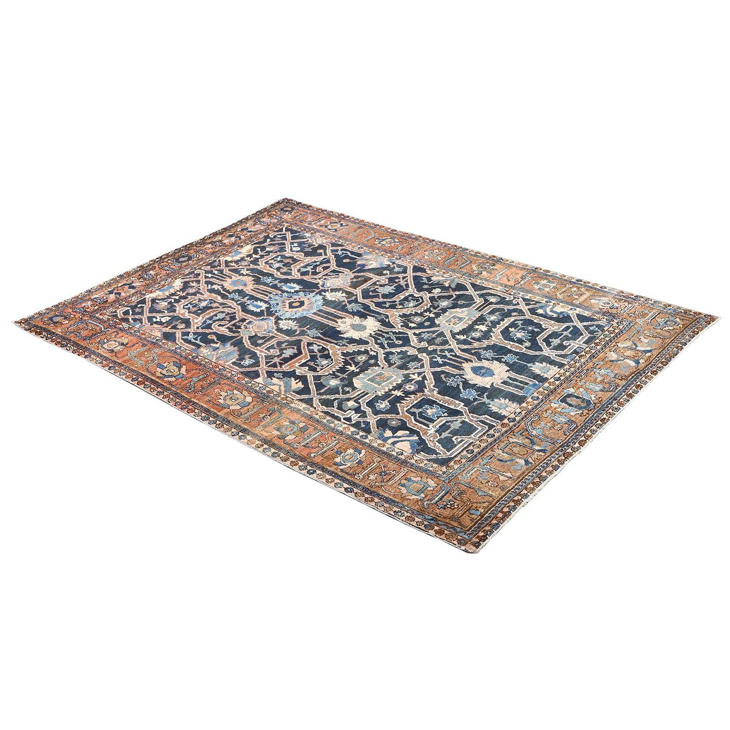 Antique Heriz 10'10 X 7'10 4625
