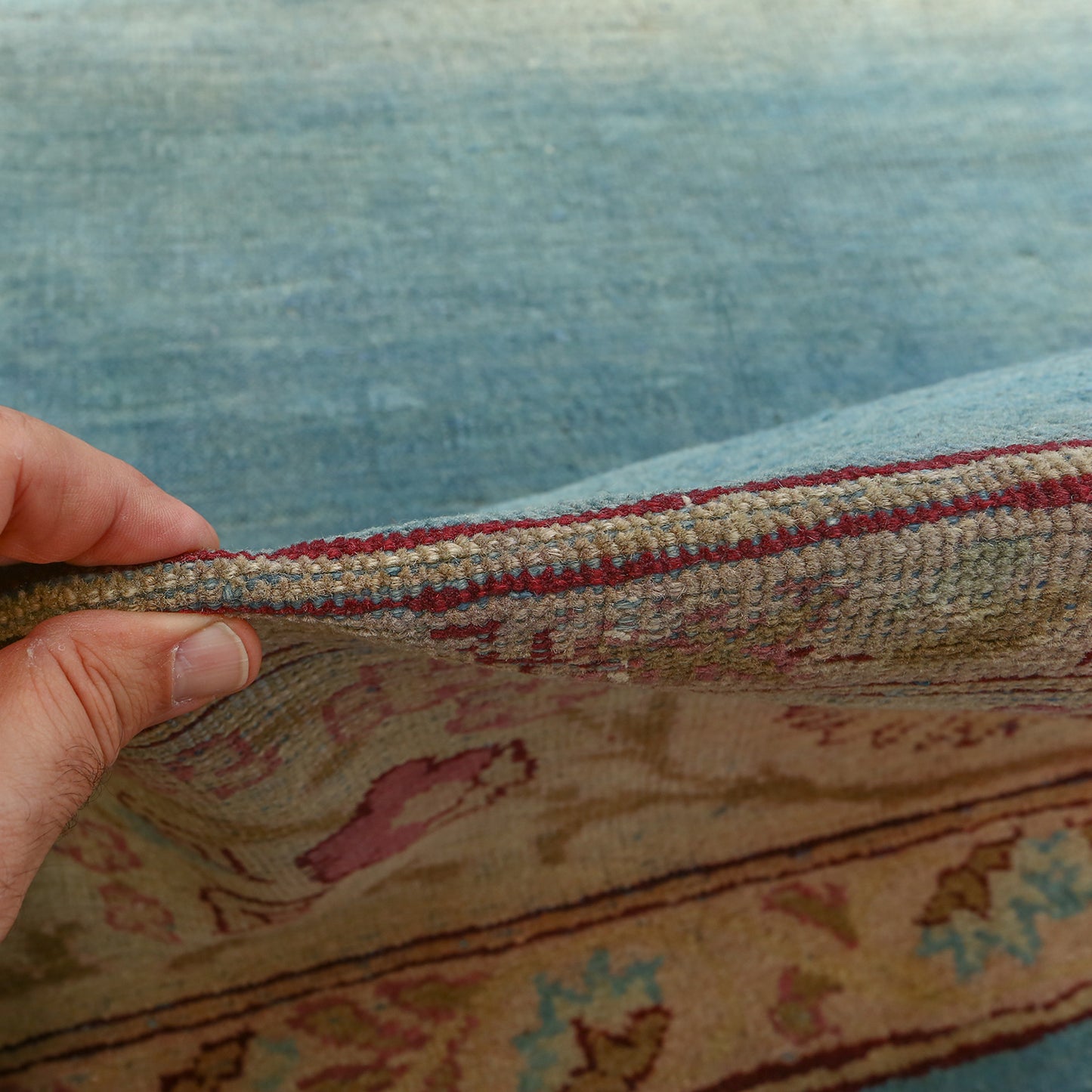 Antique Agra 11'10 X 9' 1514