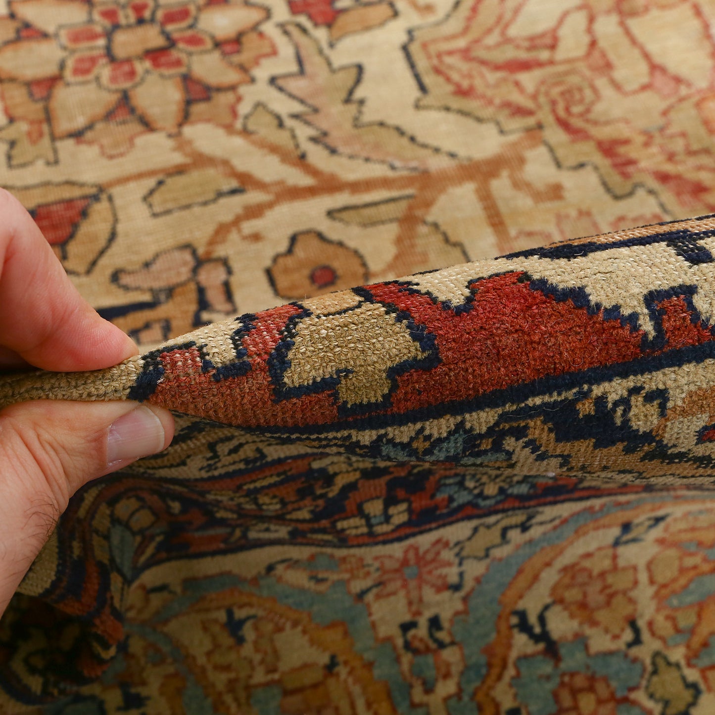 Antique Lavar Kerman 11'6 X 9' 3546