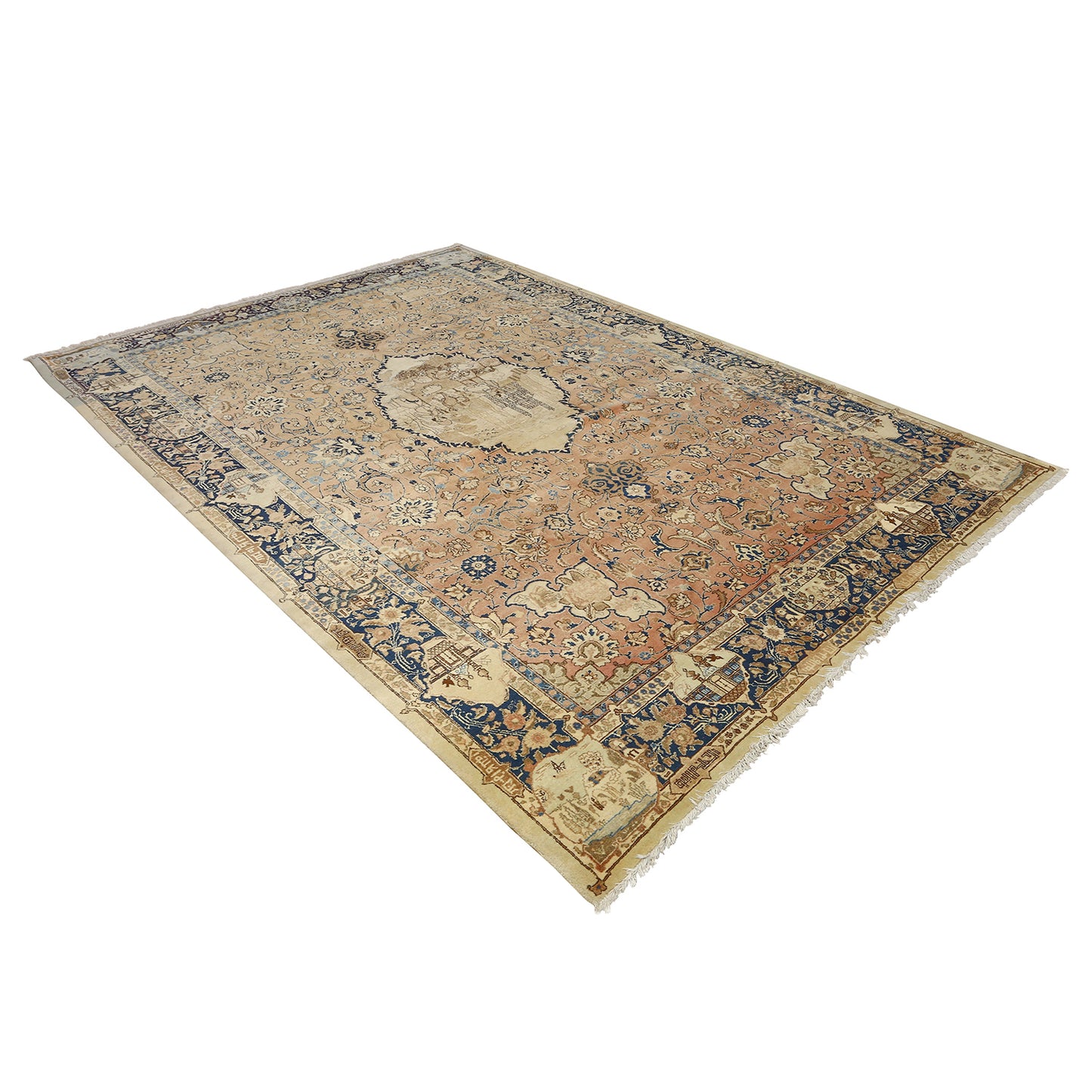 Vintage Tabriz 12' X 8' 1539