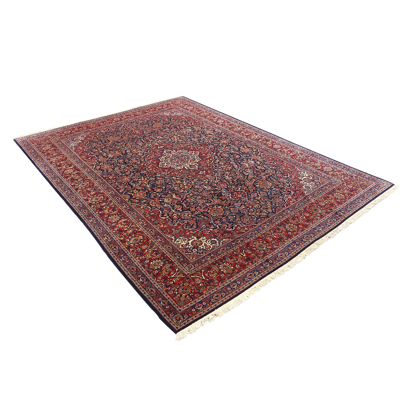 Antique Kashan Dabir 11'10 X 9' 4000