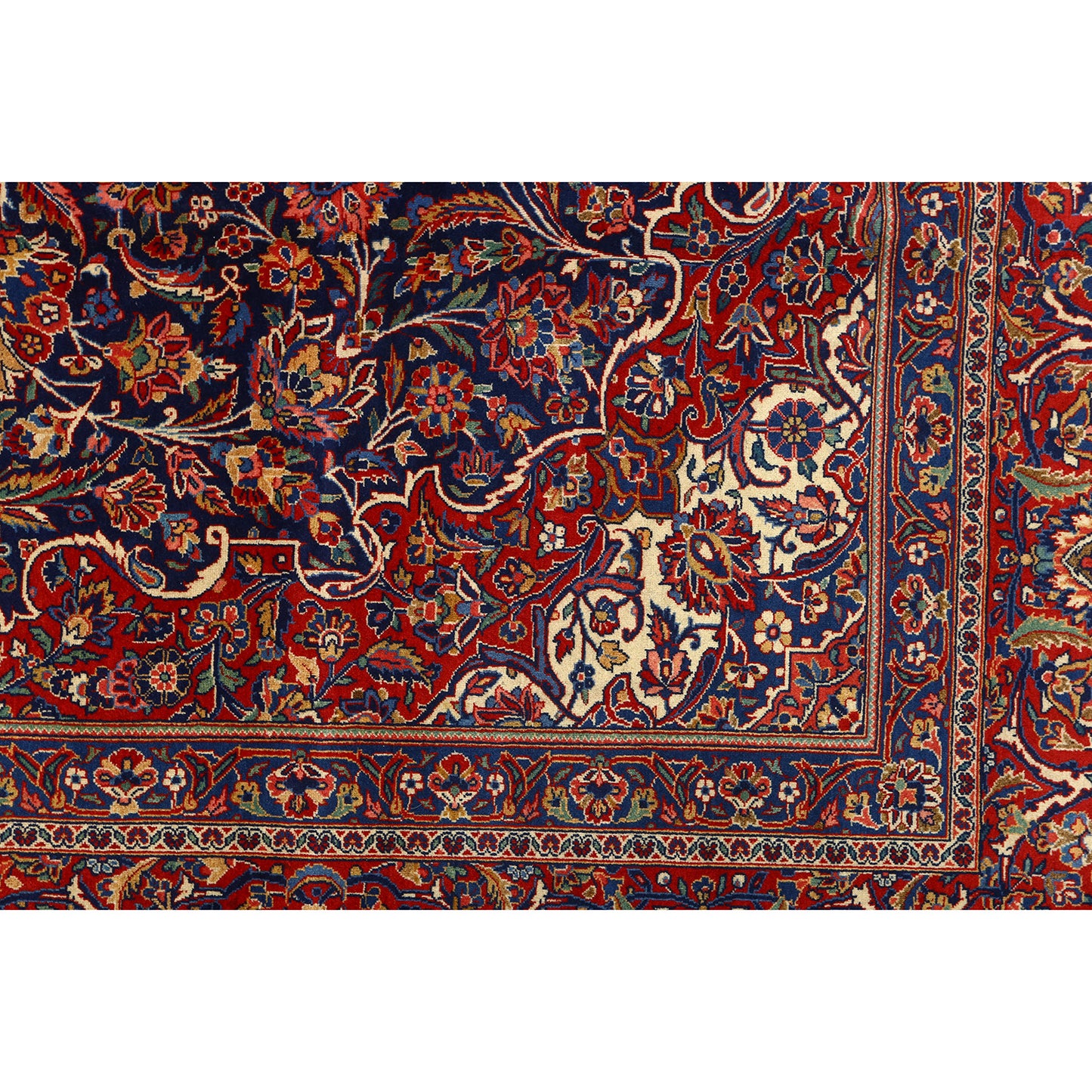 Antique Kashan Dabir 11'10 X 9' 4000