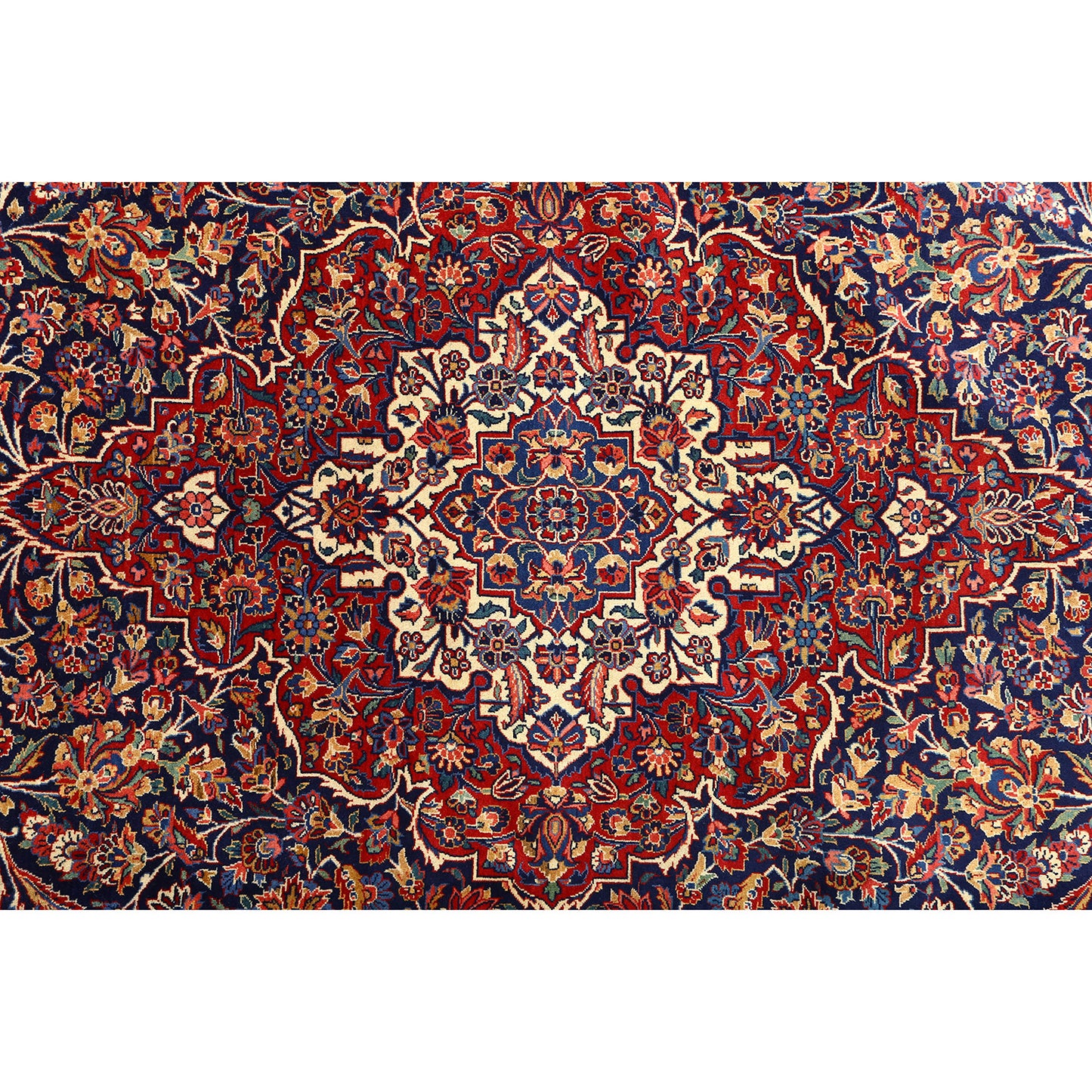 Antique Kashan Dabir 11'10 X 9' 4000
