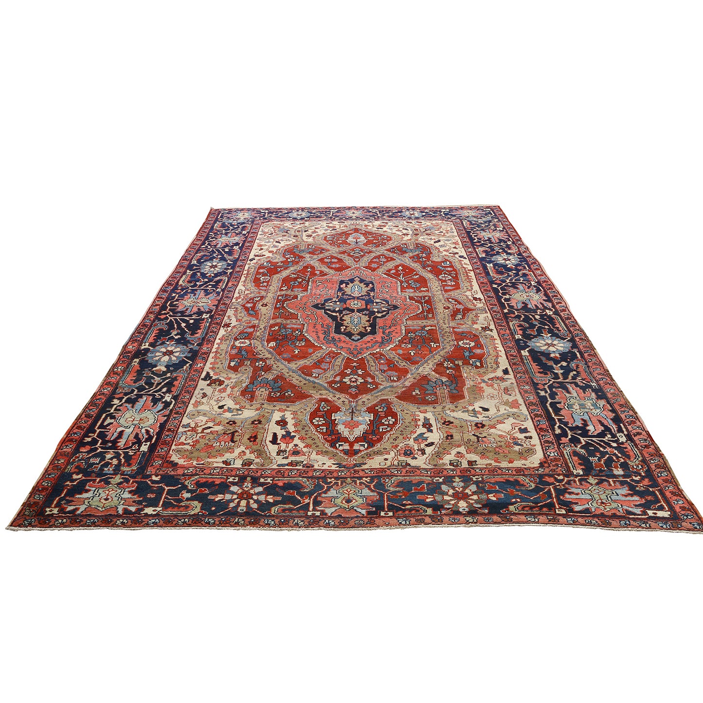 Antique Serapi 12'6 X 9' 1702