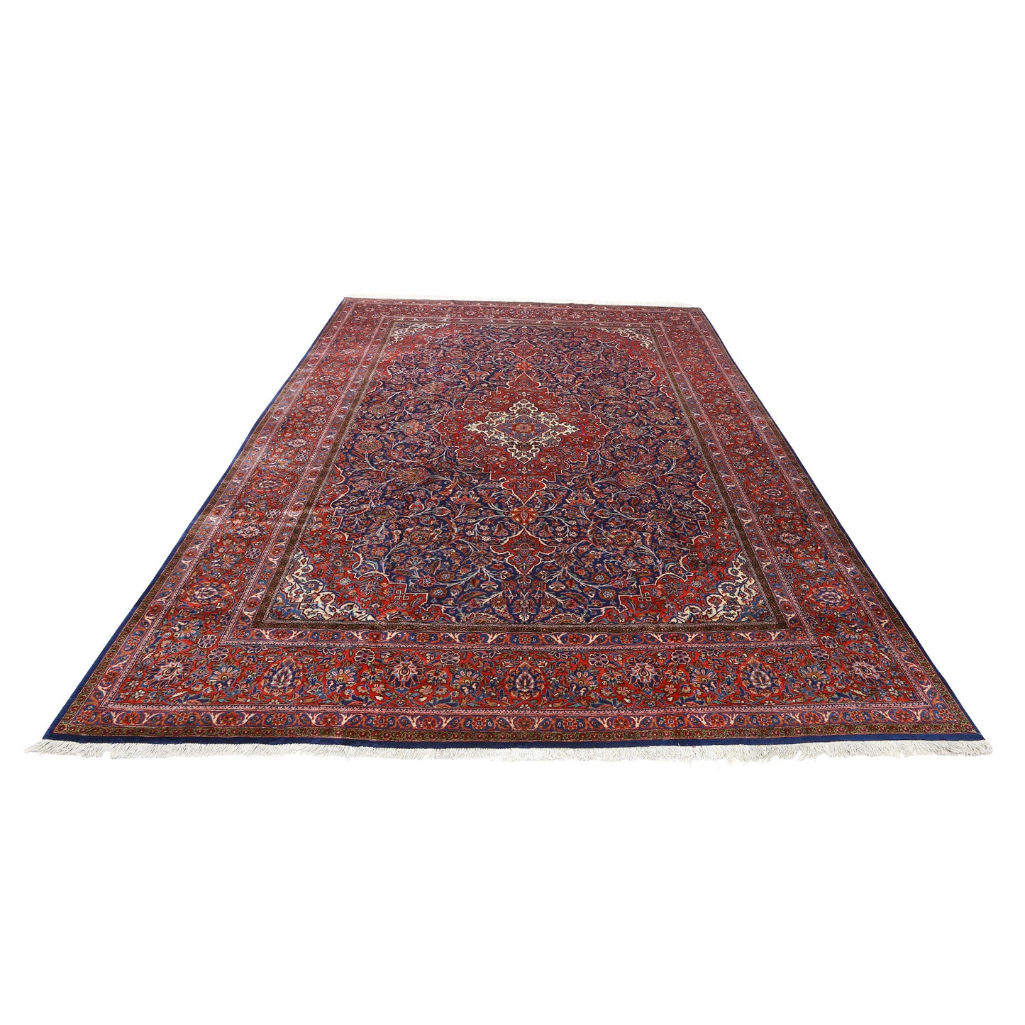 Antique Kashan Dabir 11'9 X 8'9 6047