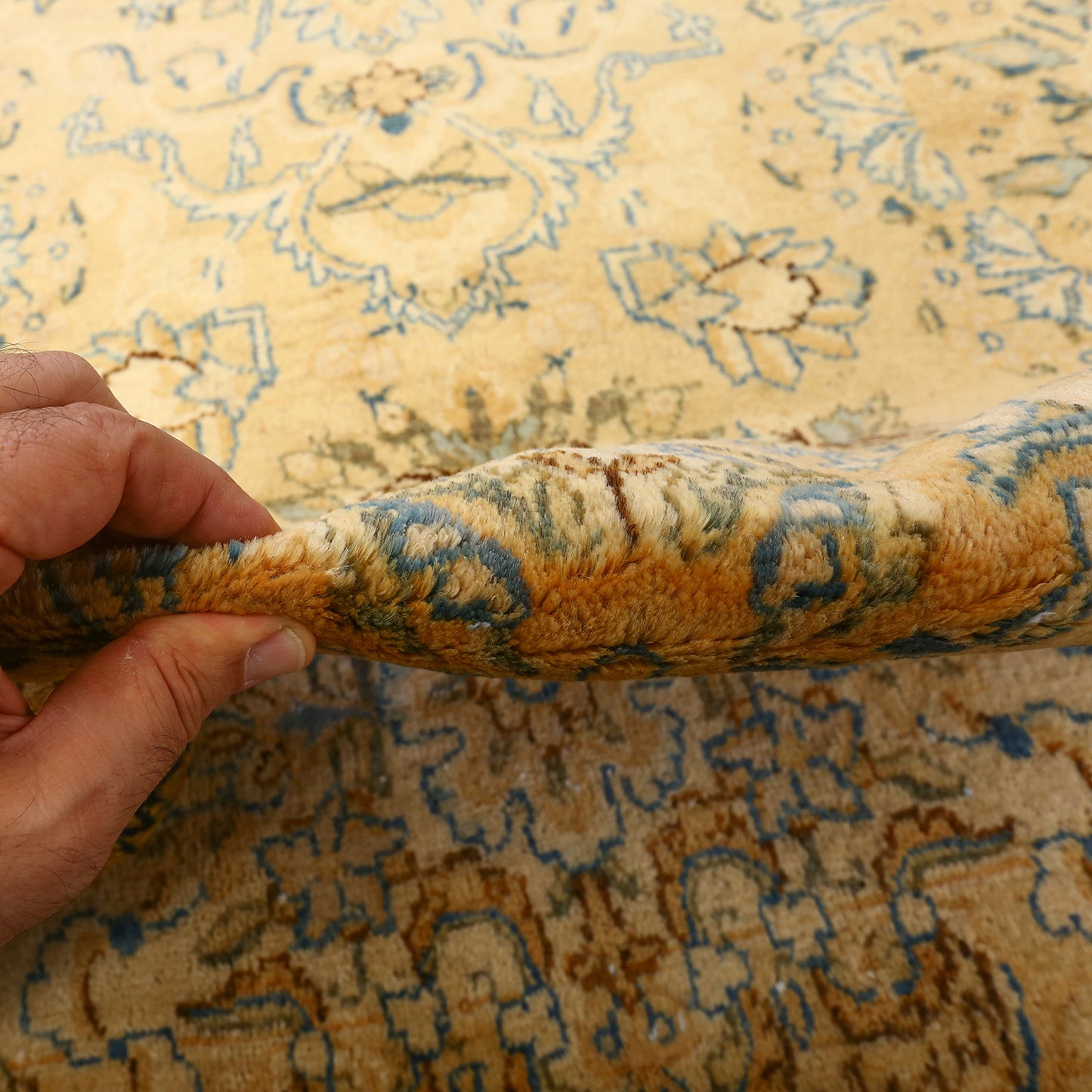 Antique Lavar Kerman 12' X 8'9 1575