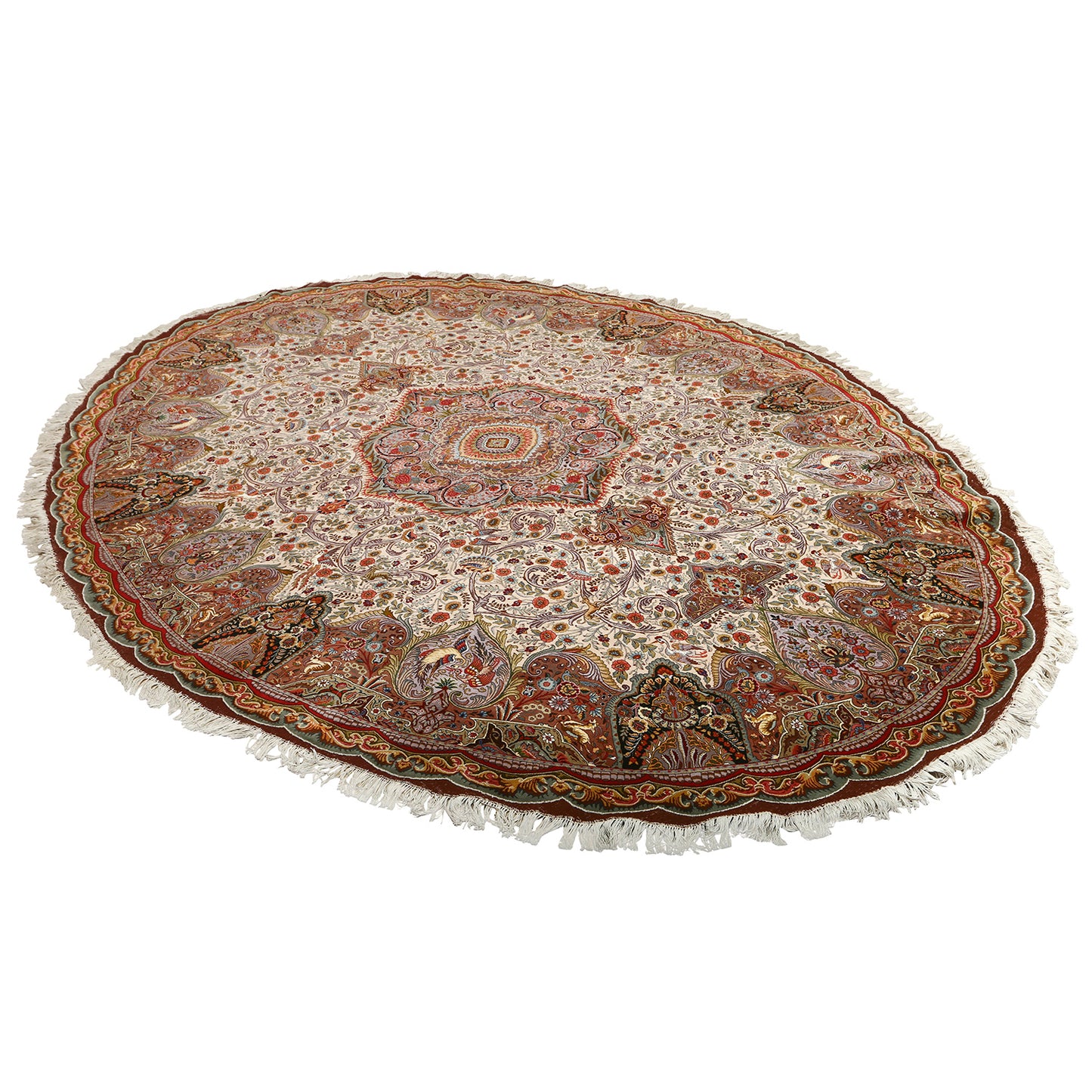 Vintage Tabriz Nami 13'3x 9'9 1398
