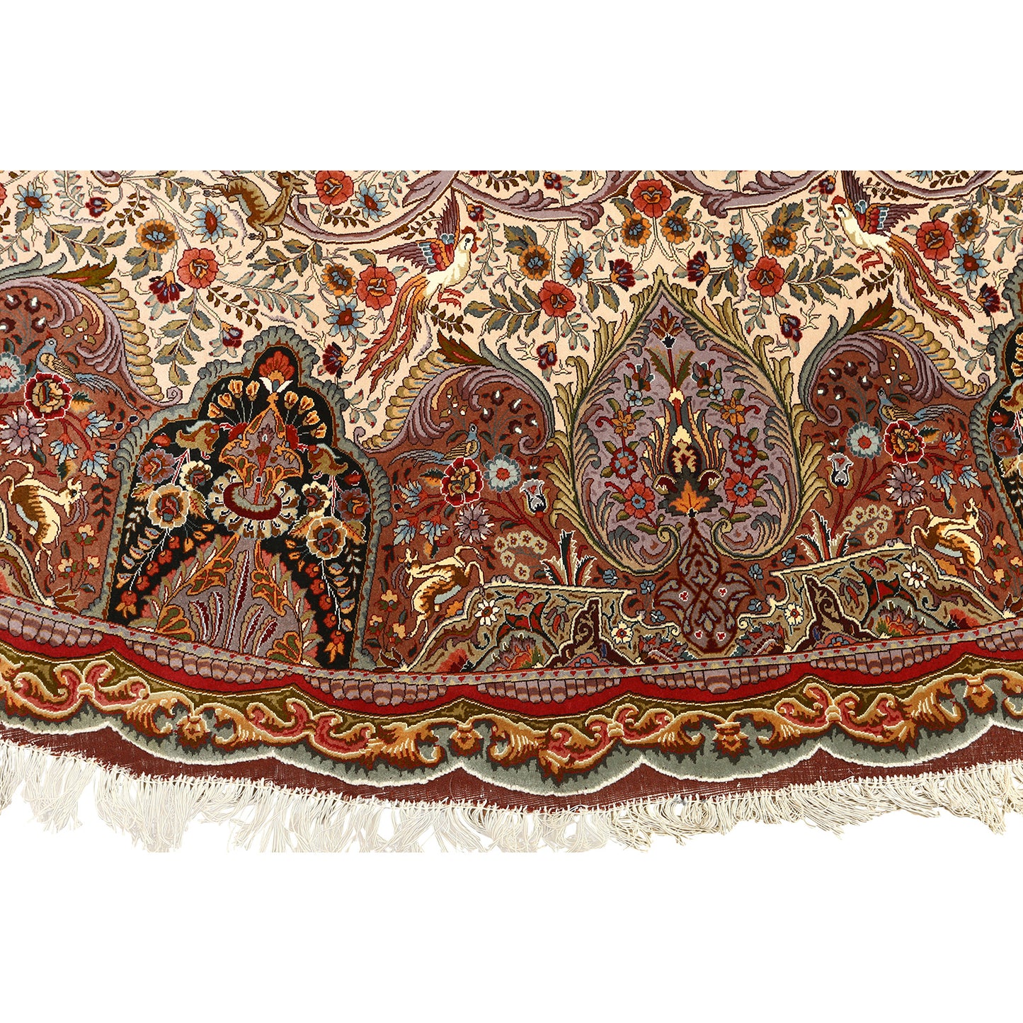 Vintage Tabriz Nami 13'3x 9'9 1398