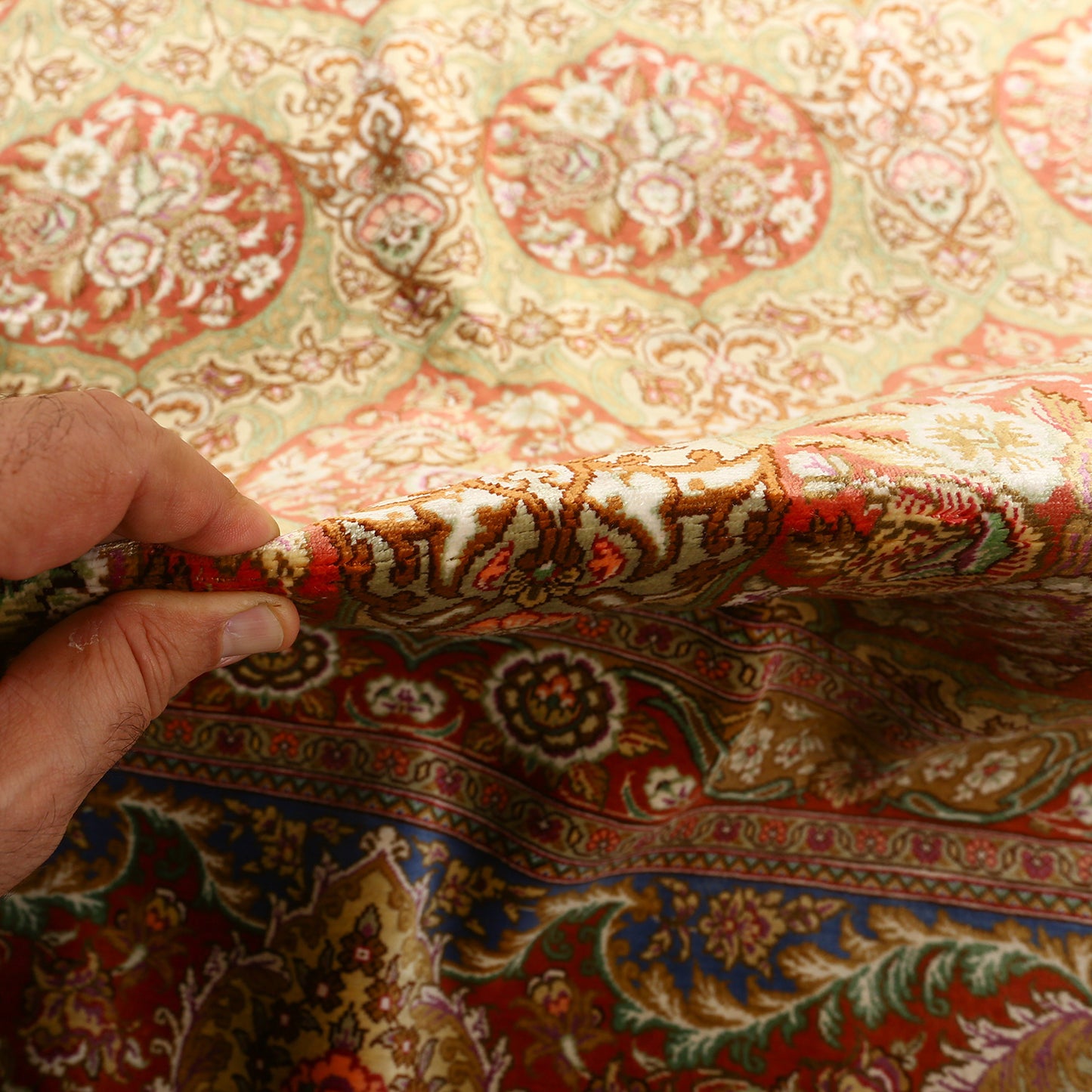 New Qom Silk 11'6 X 8'1 5049