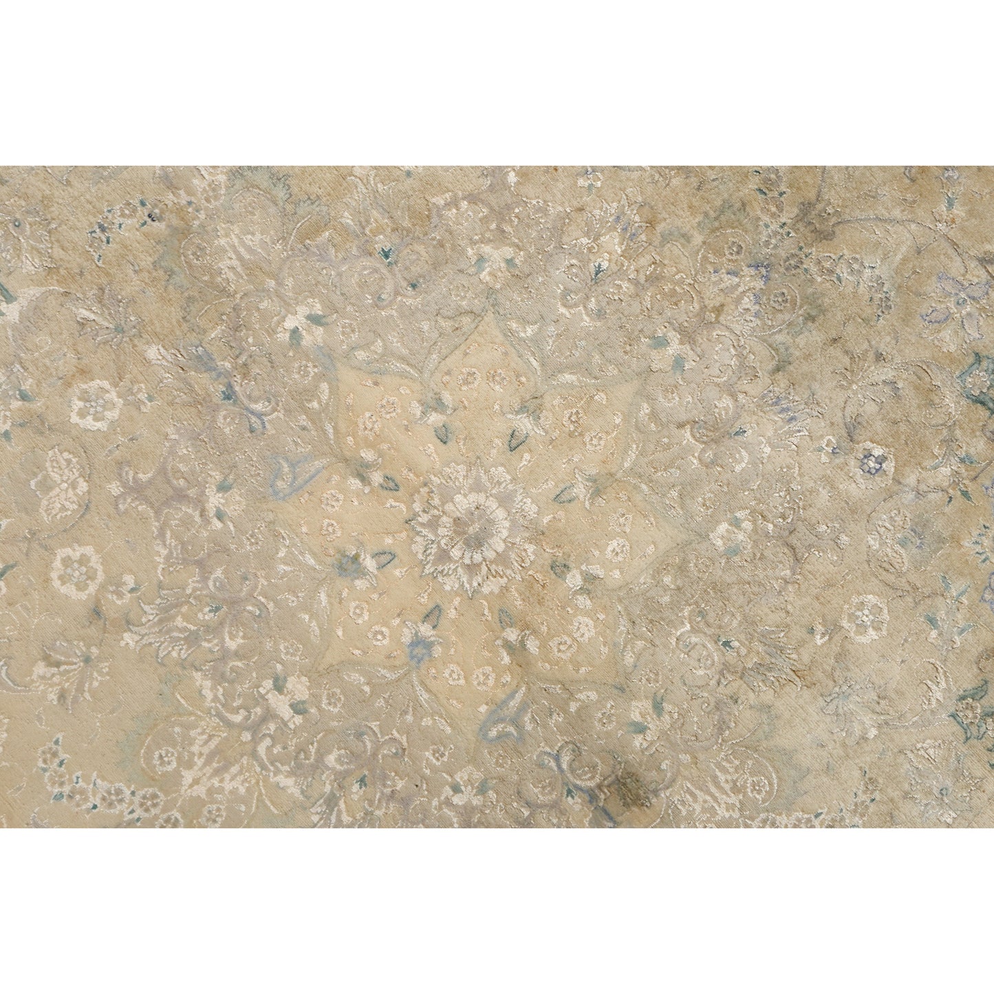 Vintage Tabriz Around 6'4 X 6'4 6153