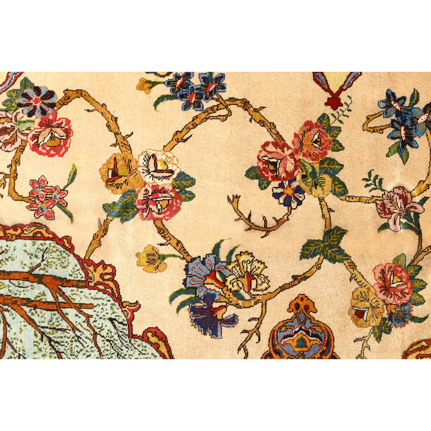 Antique Tabriz 9'5 X 5'8 5594