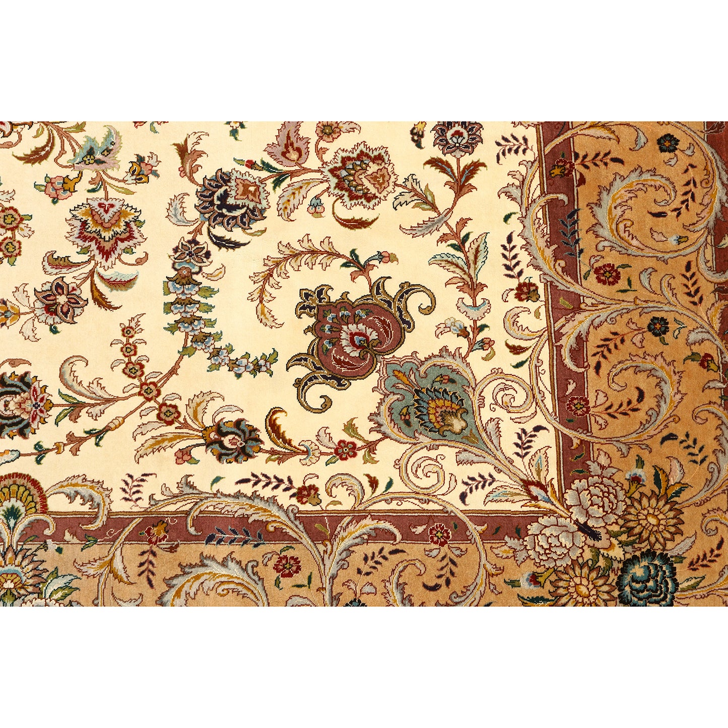 Vintage Tabriz Narvani 8'8 X 5'7 5586