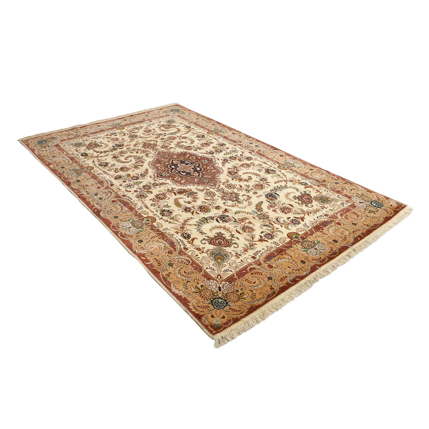 Vintage Tabriz Narvani 8'8 X 5'7 5586