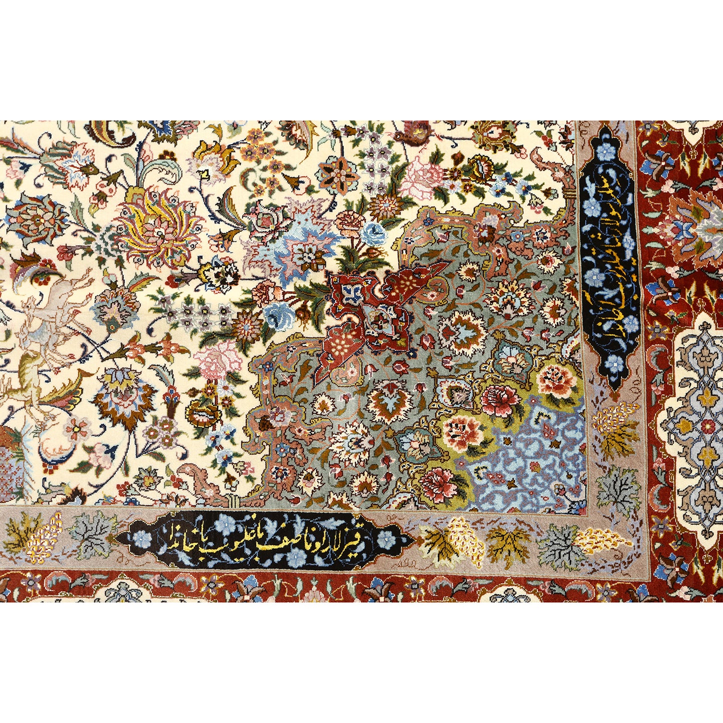 Vintage Tabriz 9'4 X 6'6 4885