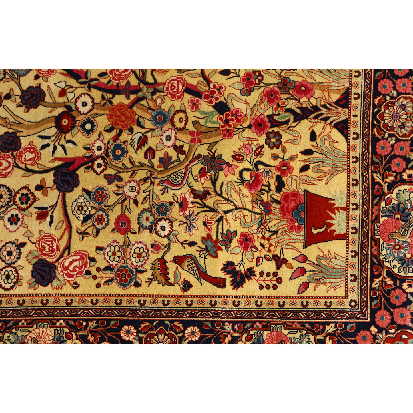 Antique Kashan Dabir 6'10x4'7 5729