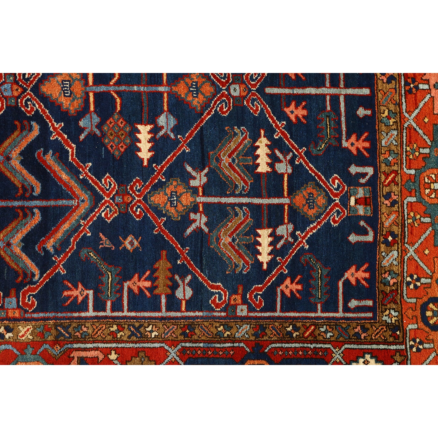 Antique Heriz 6'4x4'6 1202