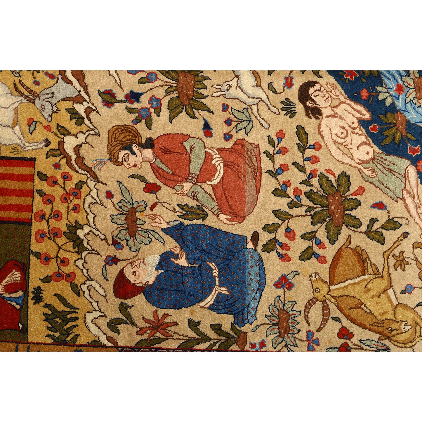 Antique Tabriz Hadad 6'8x4'8 2040