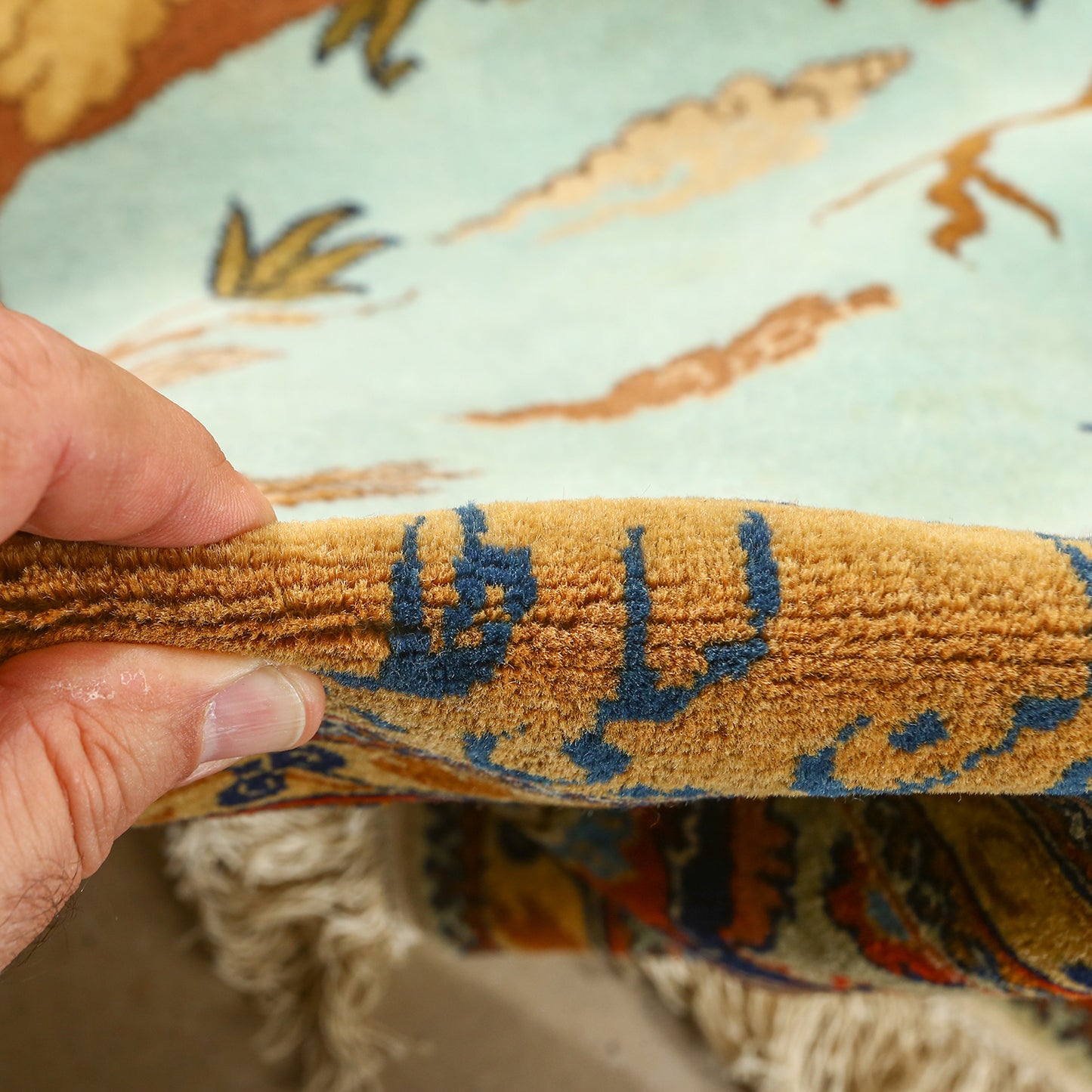 Antique Tabriz Hadad 6'8x4'8 2040