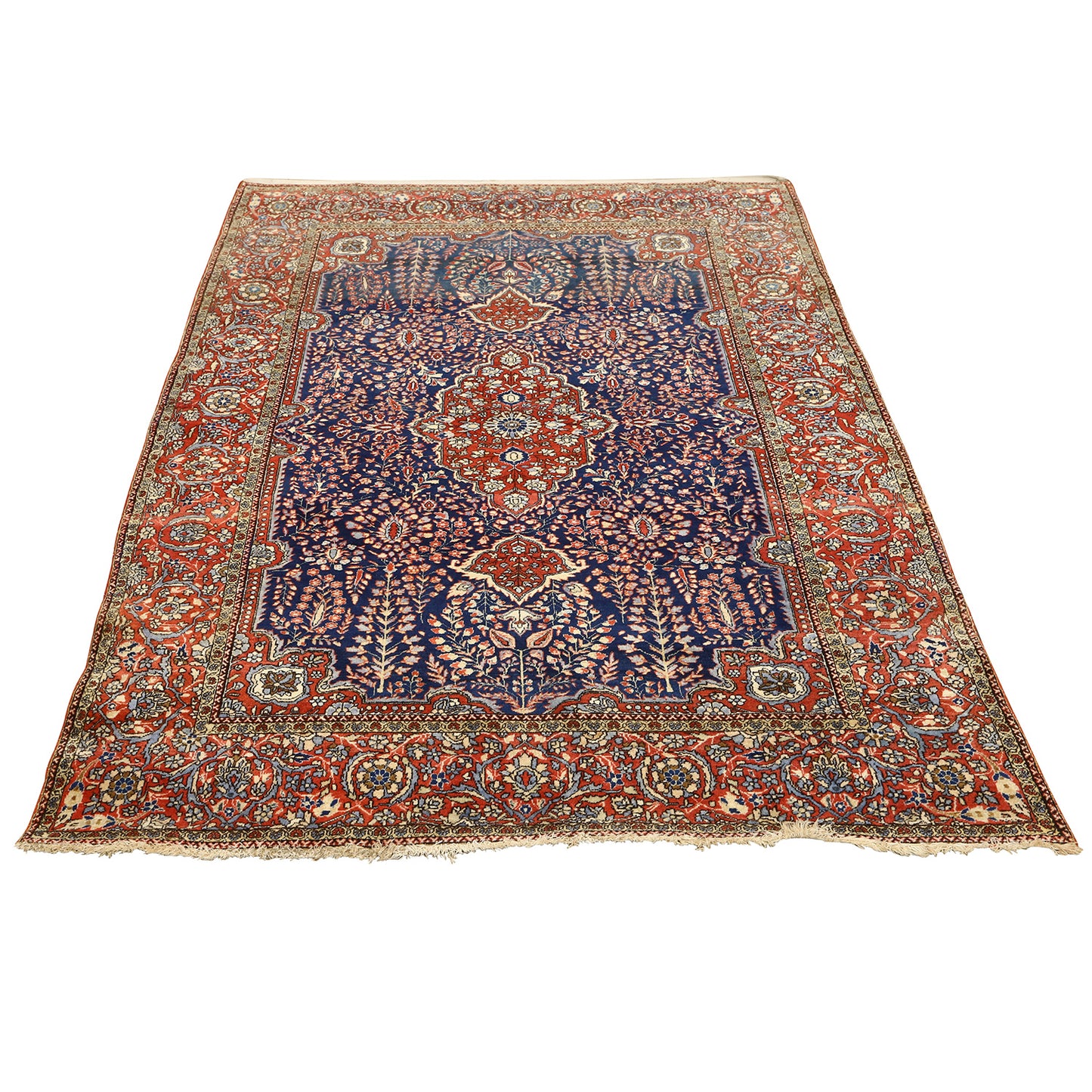 Antique Kashan Atash Oghli 6'7x4'6 1945