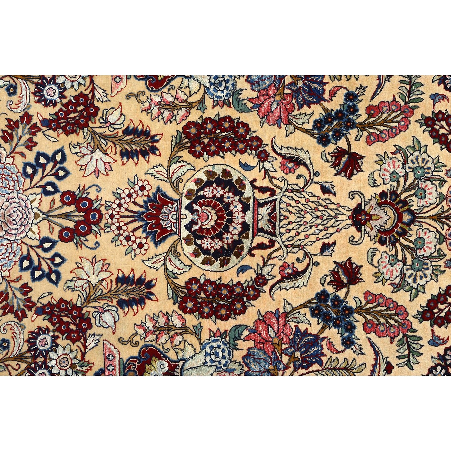 Antique Kashan Dabir 7'0x4'4 1956