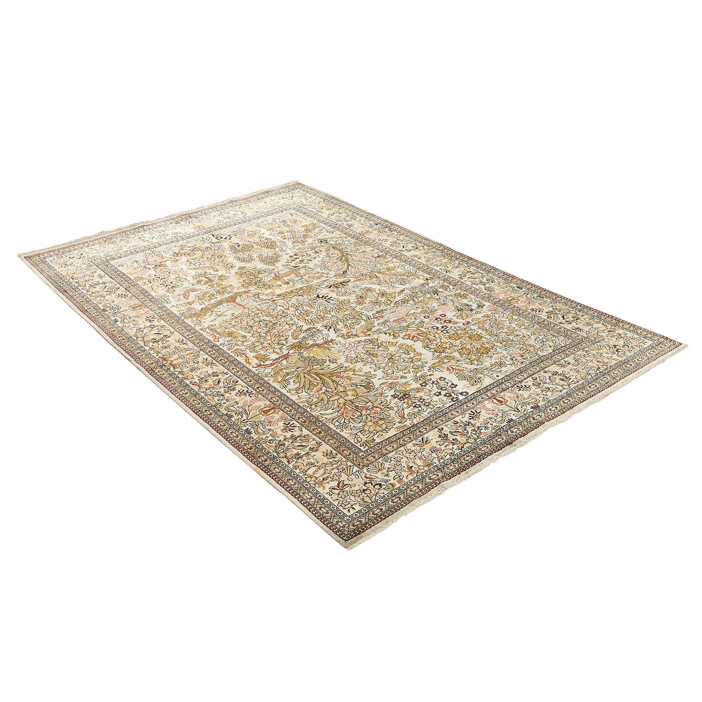 Vintage Qom 7'2x4'8 5843