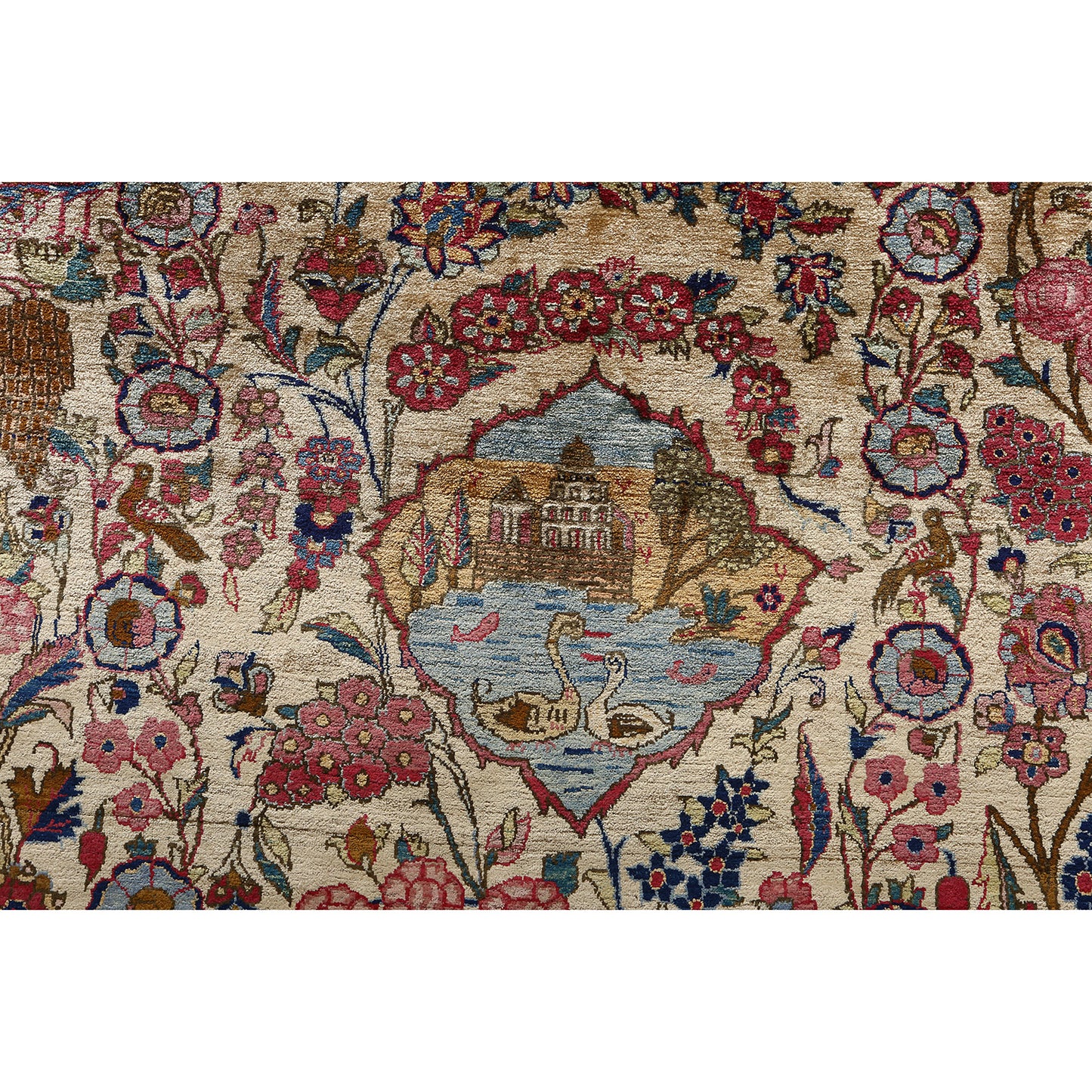 Antique Kashan Dabir 6'10x4'3 4243