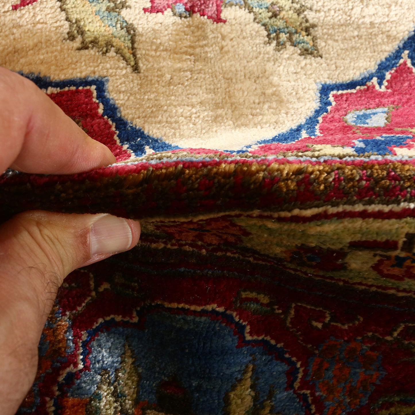 Antique Kashan Dabir 6'10x4'3 4243