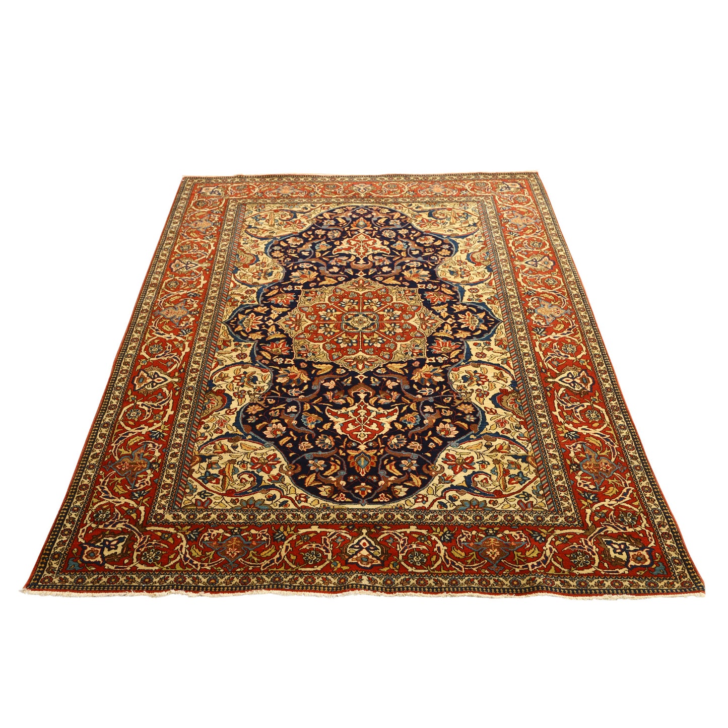 Antique Isfahan 6'10x4'10 5971