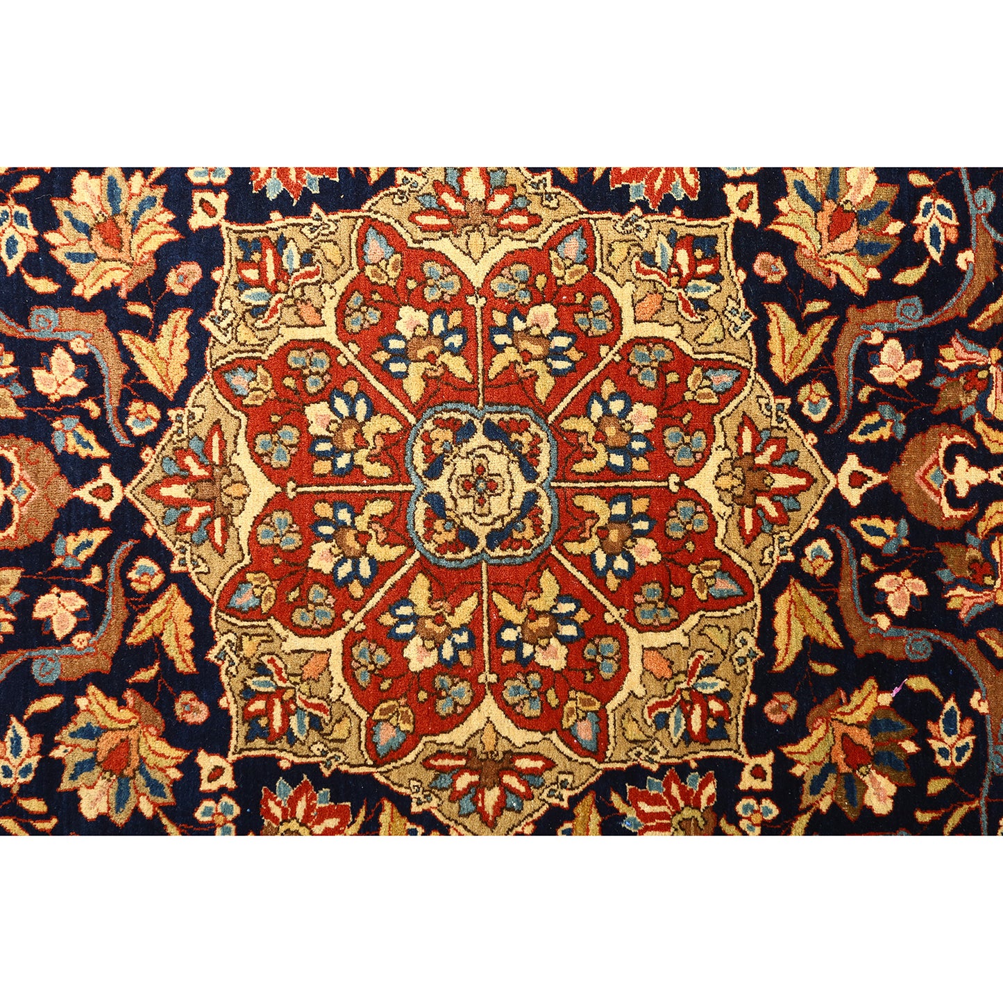 Antique Isfahan Ahmad Pair 6'9x4'9 5970