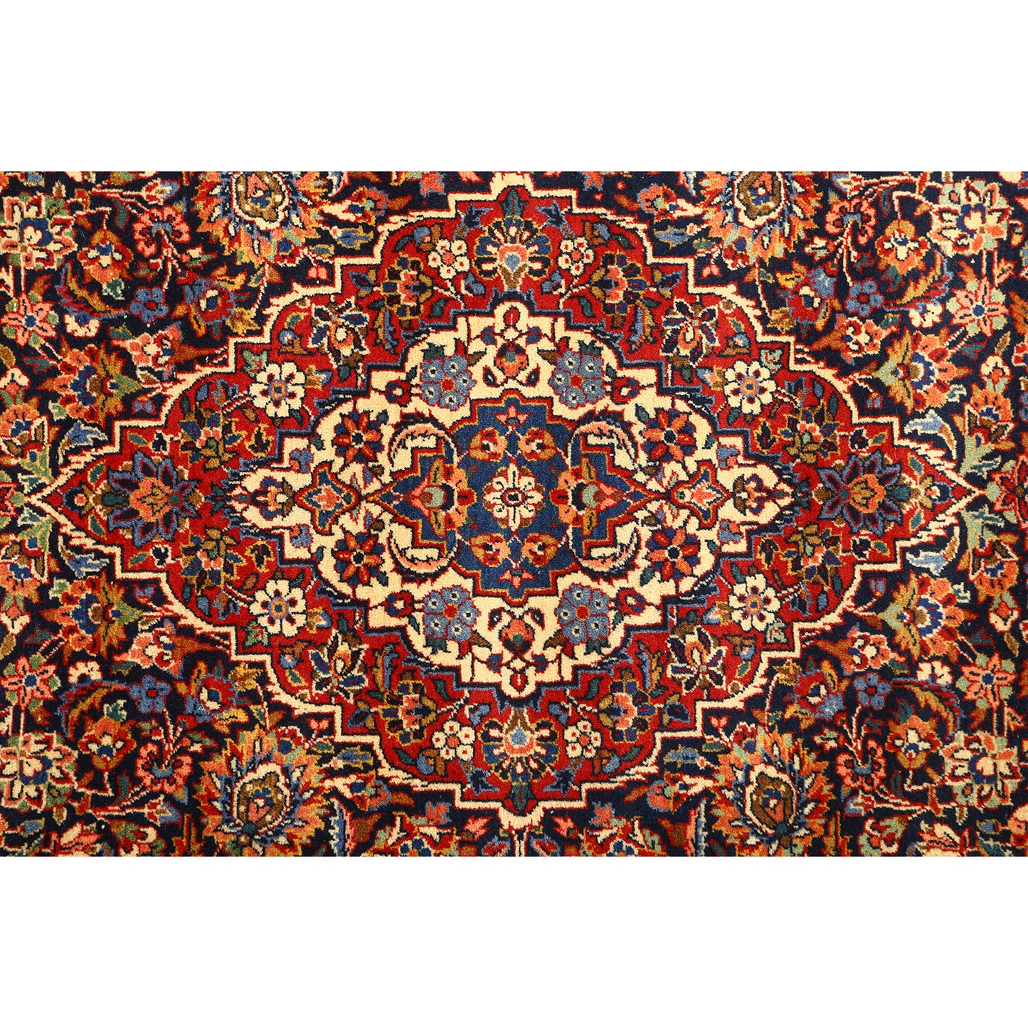 Antique Kashan Dabir 6'10x4'5 5595