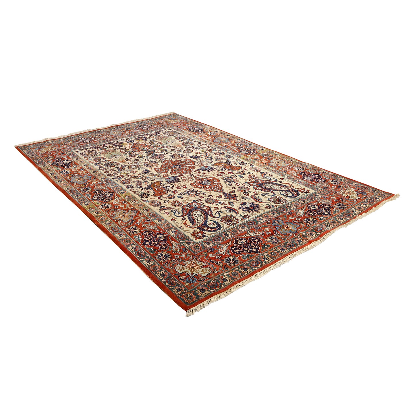 Antique Isfahan 7'3x4'11 4240