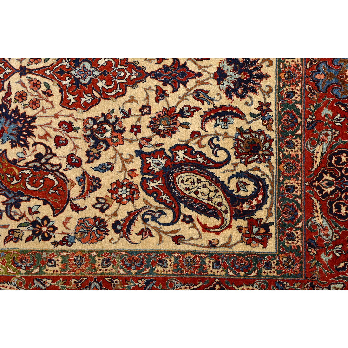 Antique Isfahan 7'3x4'11 4240