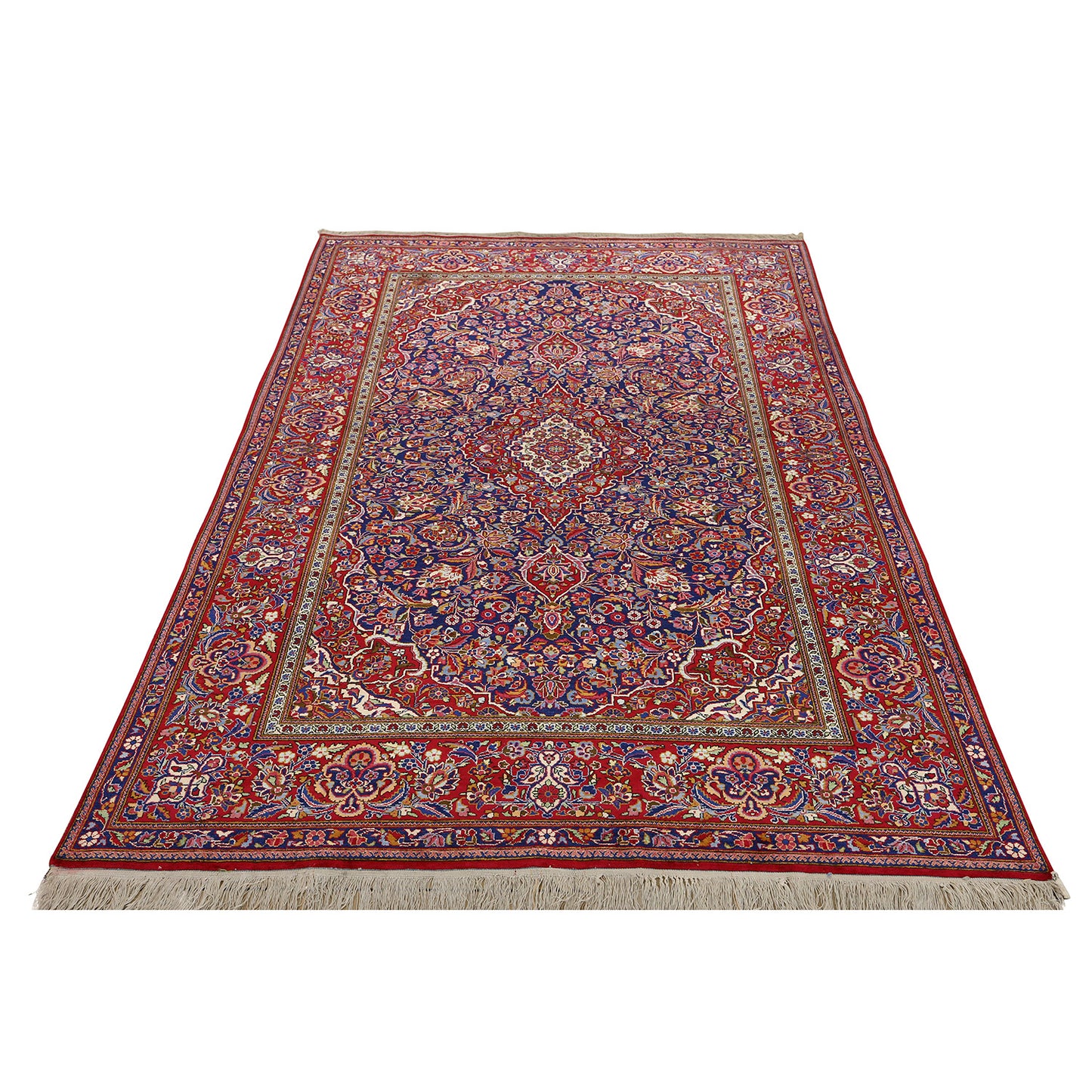 Antique Kashan Dabir 7'0x4'4 4237