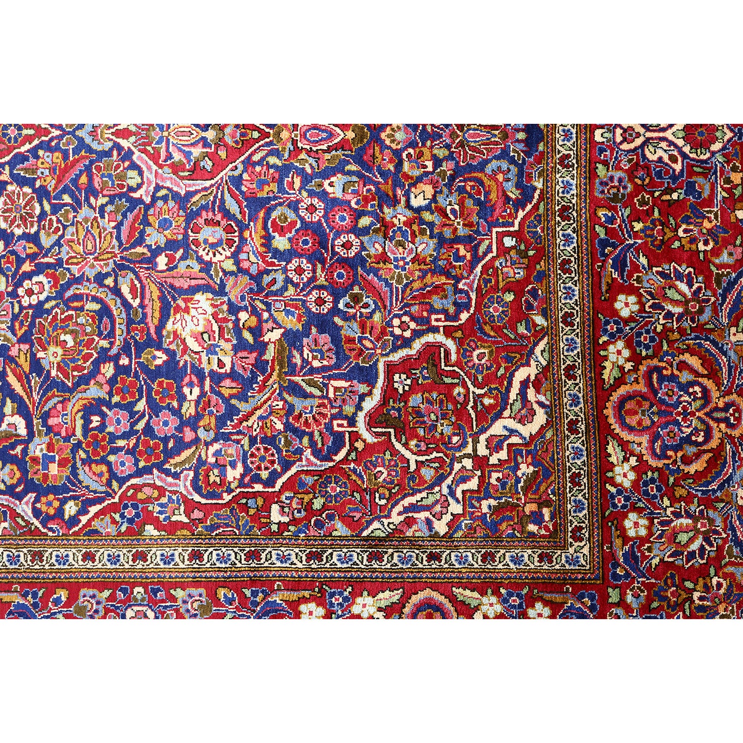 Antique Kashan Dabir 7'0x4'4 4237
