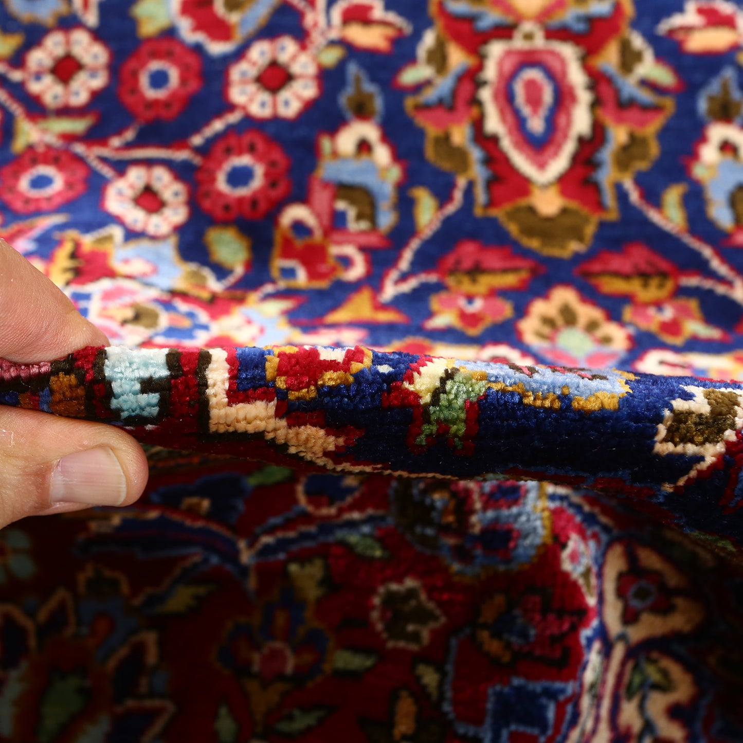 Antique Kashan Dabir 7'0x4'4 4237