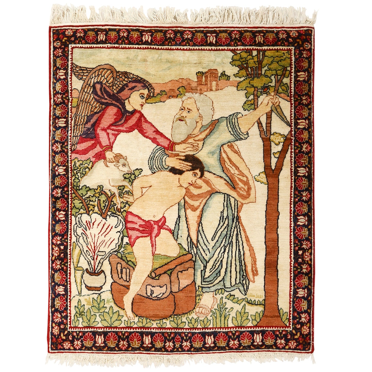 Antique Lavar Pair 3'0x2'6 NU3186