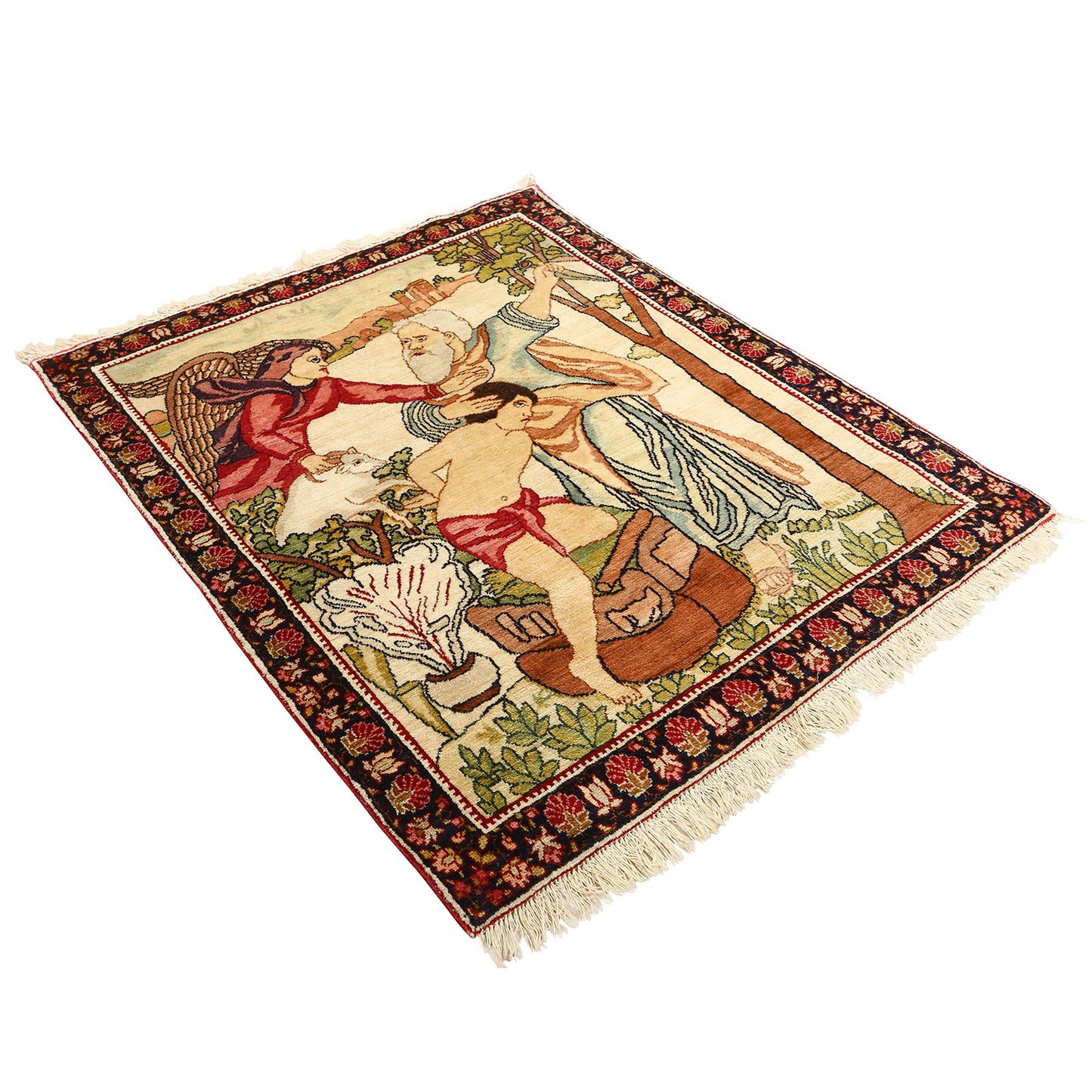 Antique Lavar Pair 3'0x2'6 NU3187